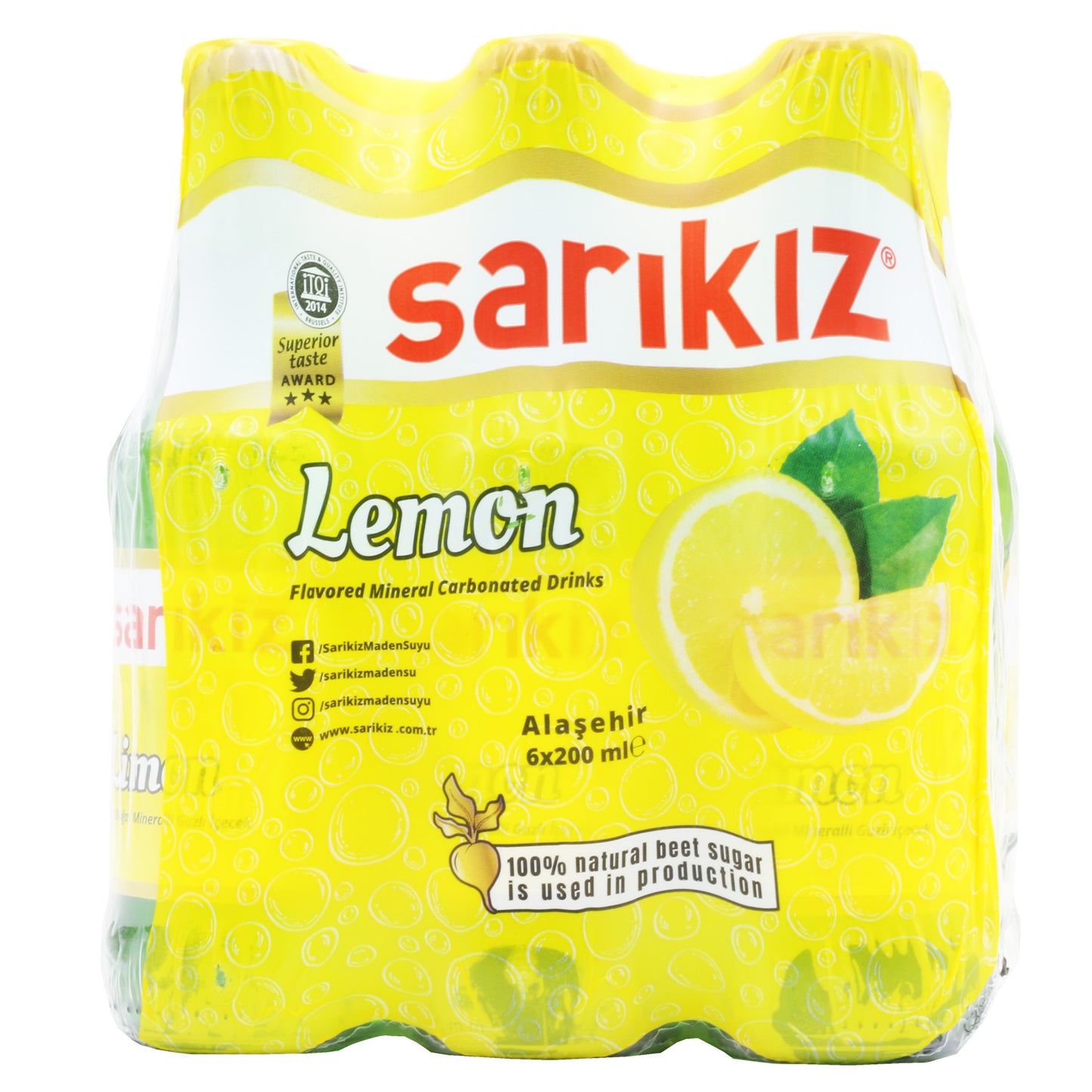 Sarikiz Mineral Water w Lemon x 6