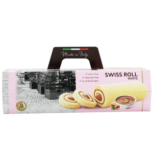 M Massimo Swiss Roll White Hazelnut 300 Gr