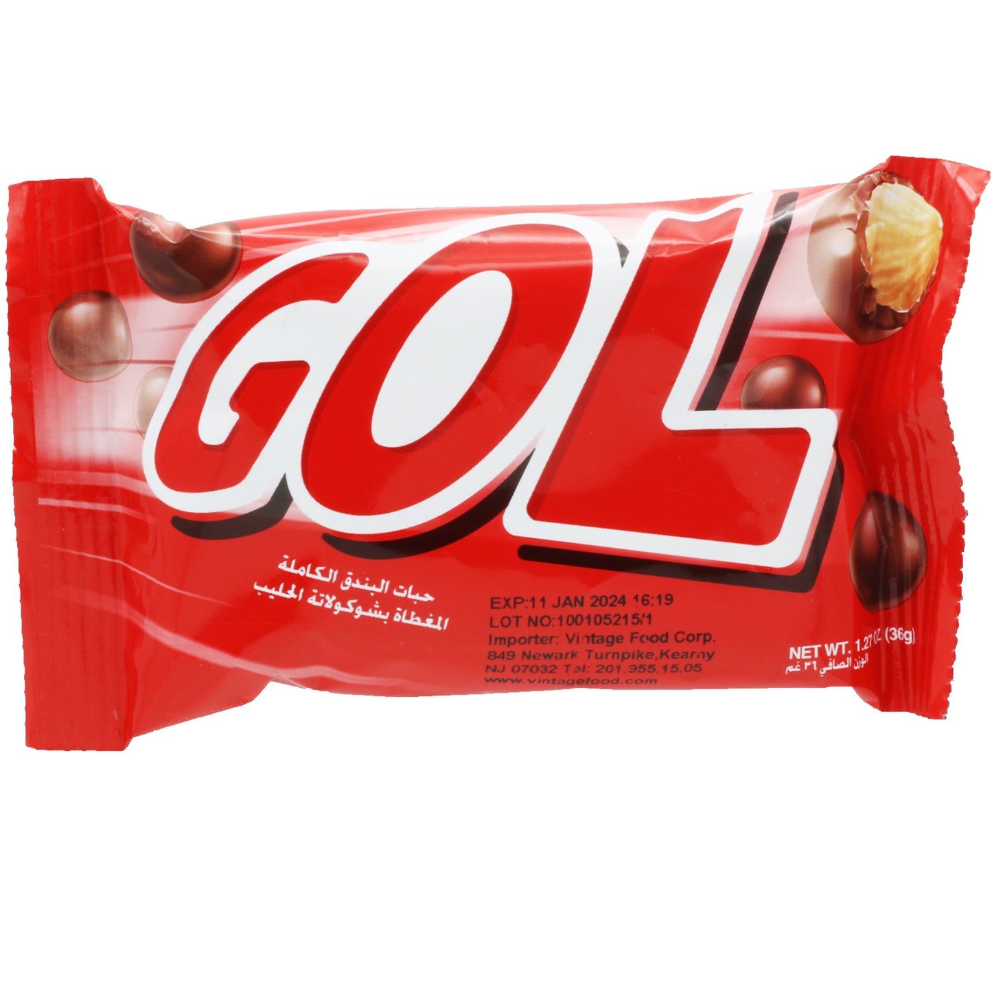 !Tadelle Gol Whole Hazelnut w Milk Chocolate