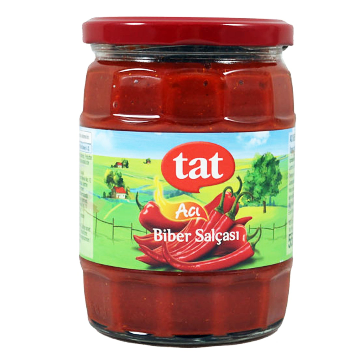 Tat Hot Pepper Paste 1.10 LB (550 Gr)