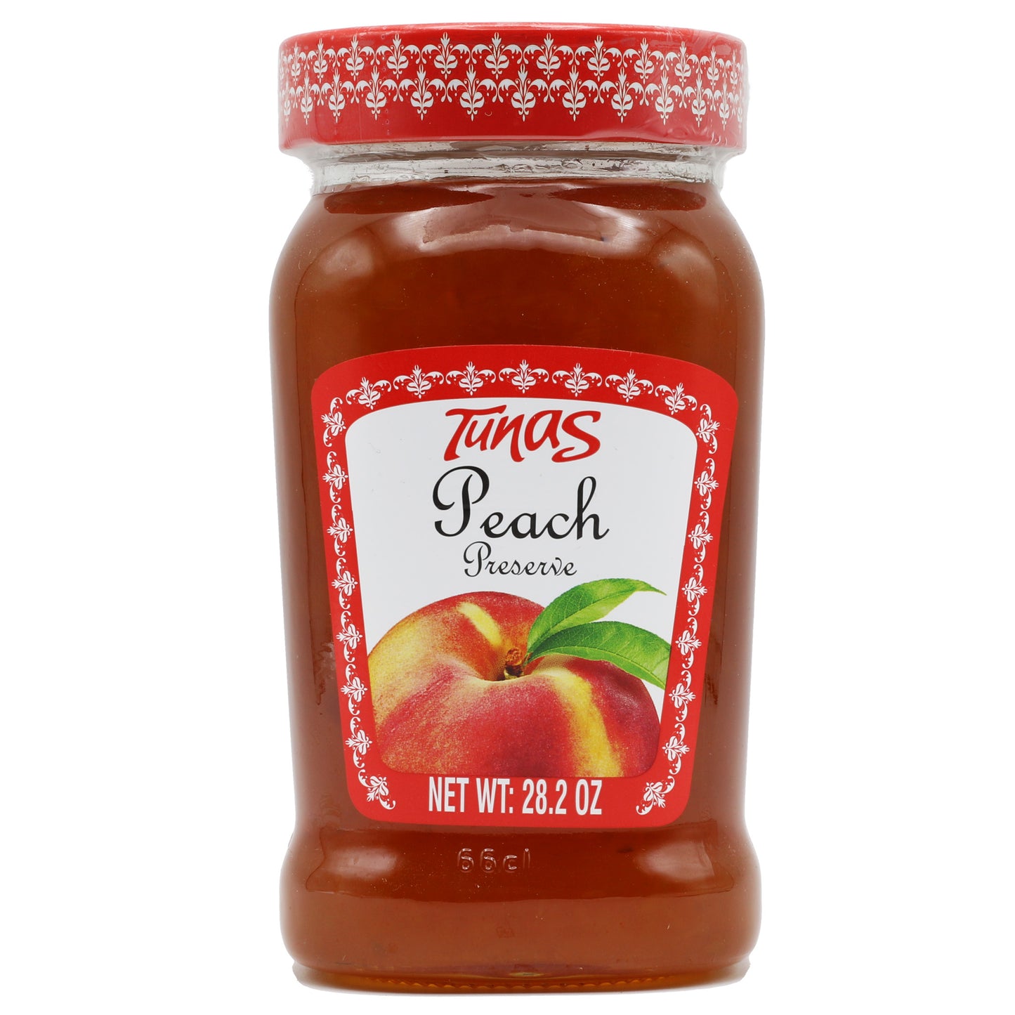 Tunas Peach Preserve Jam 28.21 Oz (800 Gr)