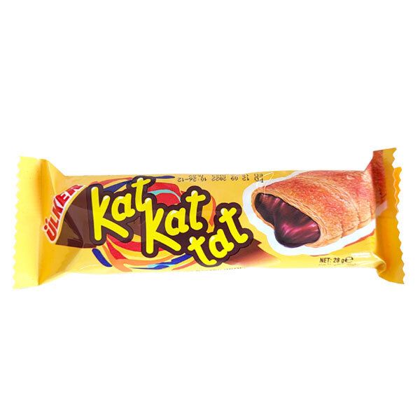 Ulker Kat Kat Cocoa Cream Filling Cookies 0.98 Oz (28 gr)
