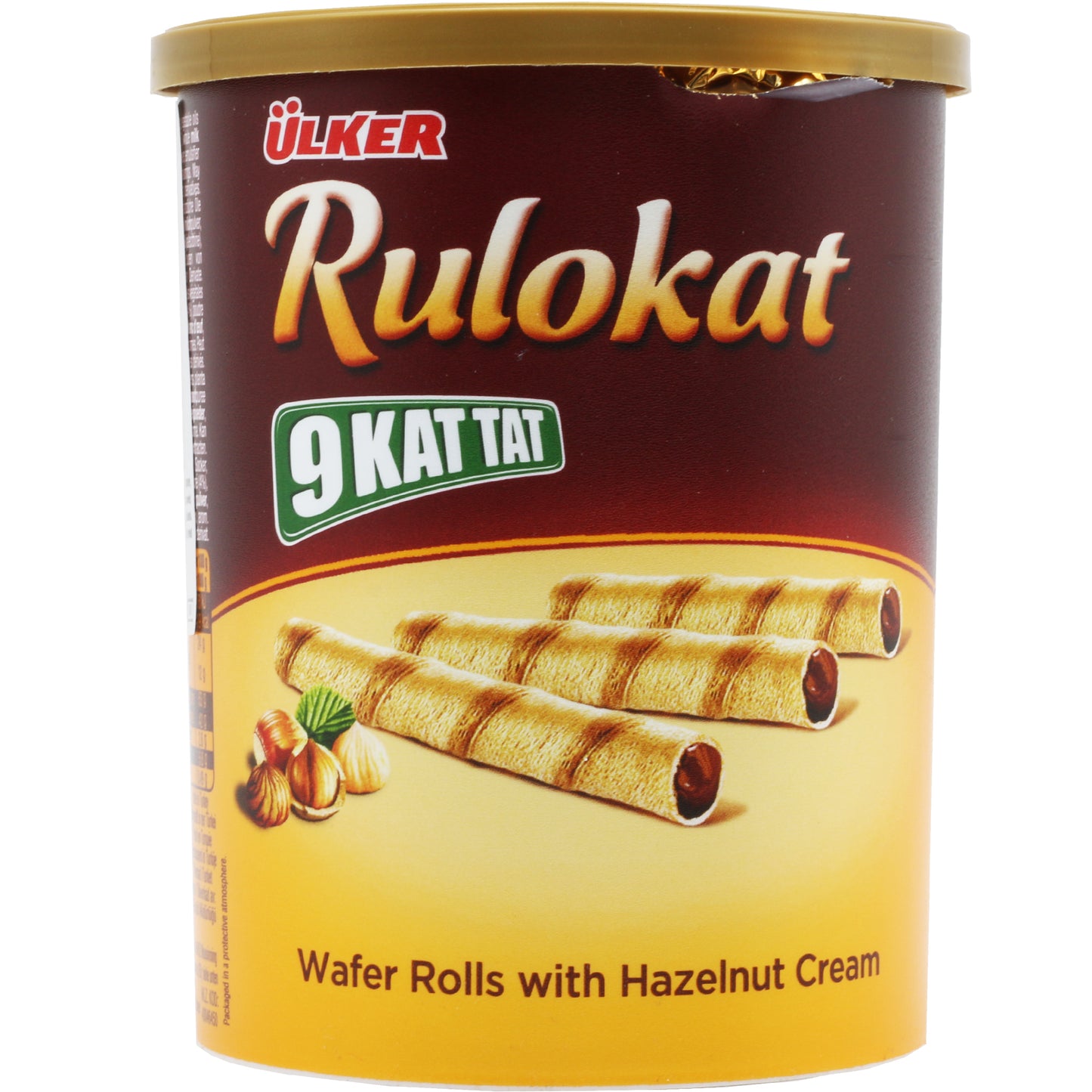 !Ulker Rulokat w Hazelnut Wafer 170 Gr