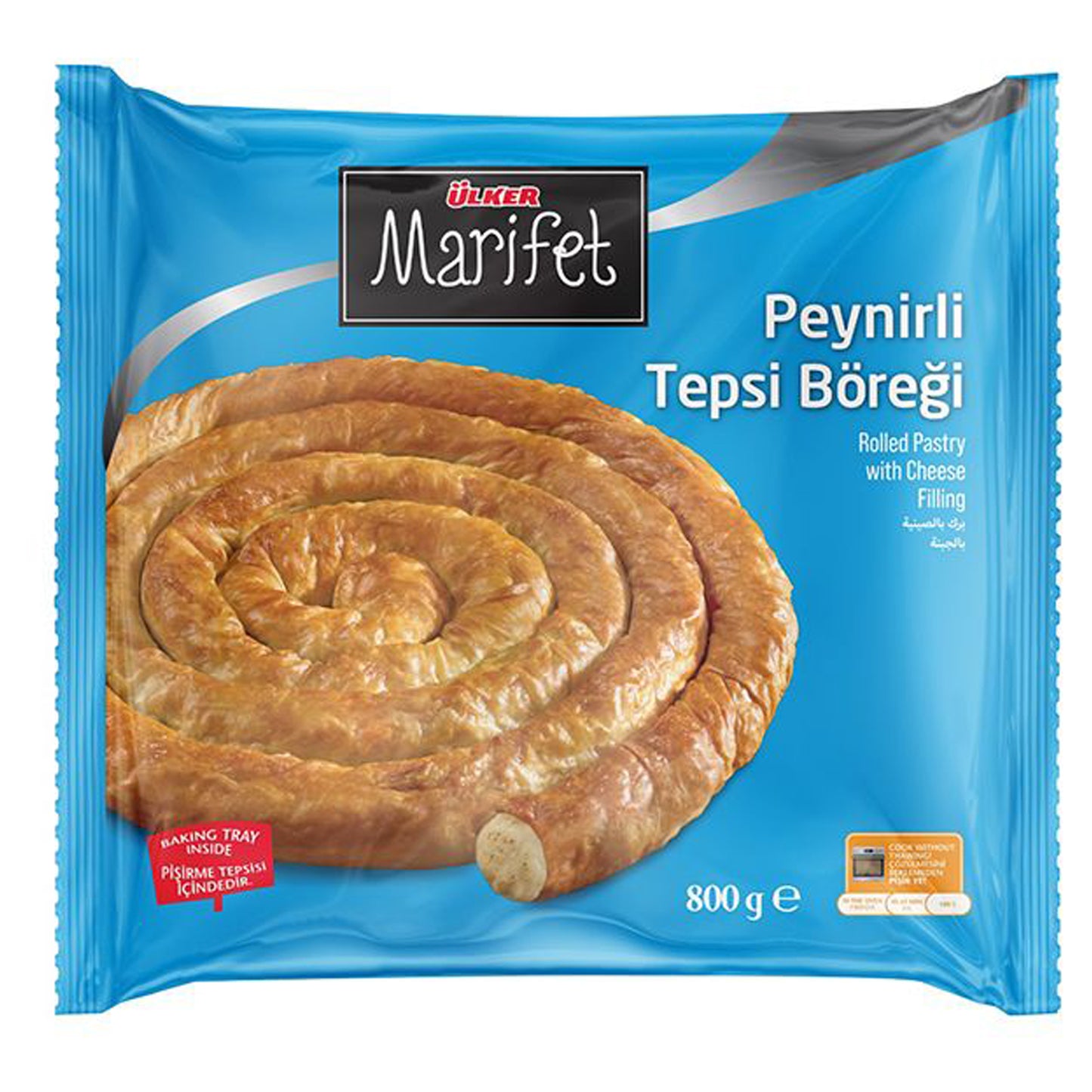 Ulker Marifet Rolled Pastry w Cheese 800 Gr