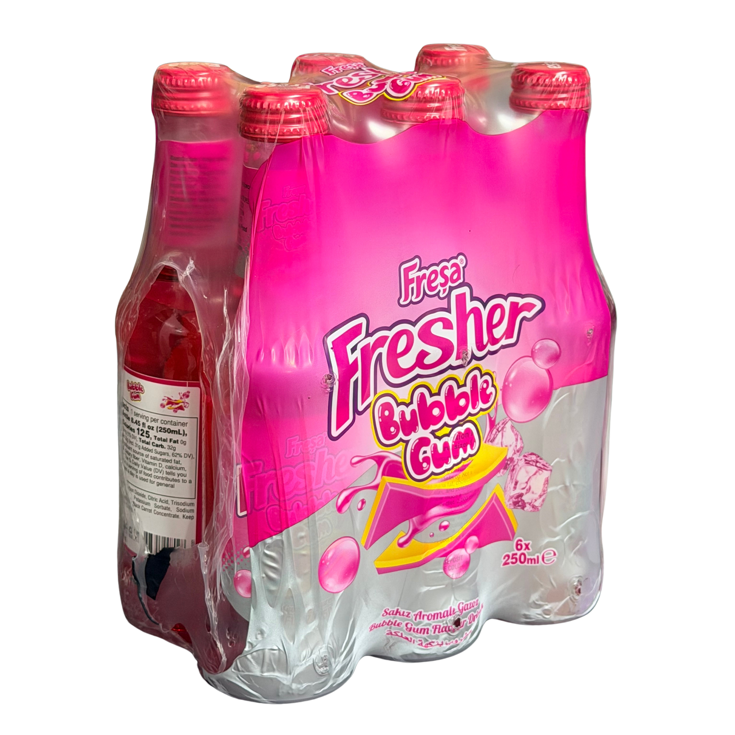 Frasa Fresher Sparkling Bubble Gum Drink 6*250 ml