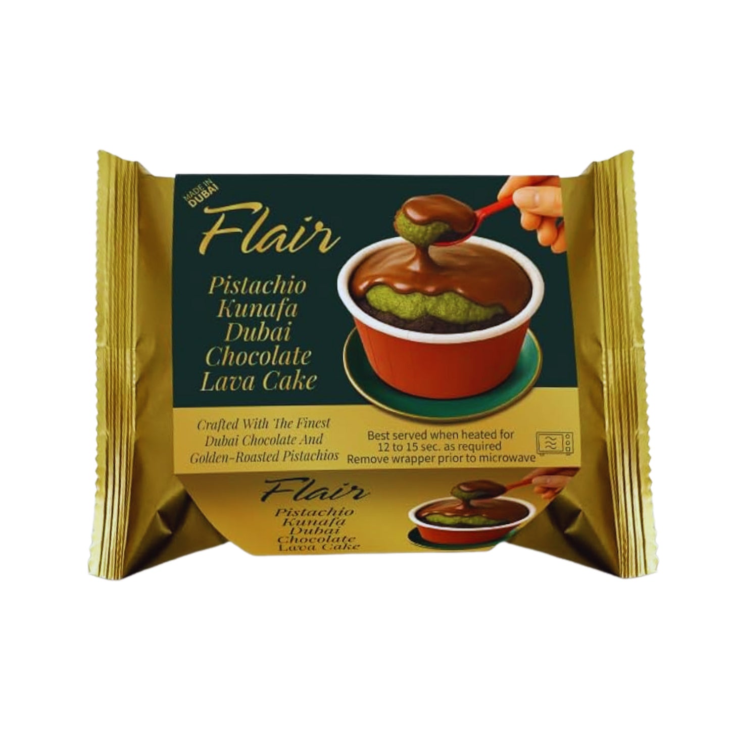 Flair Dubai Chocolate Lava Cake 2.12 oz (60 gr)