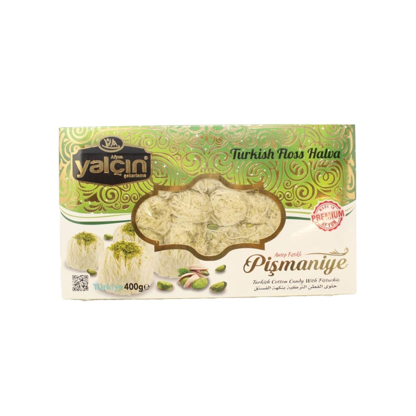 Yalcin Cotton Candy Pistachio 400 gr
