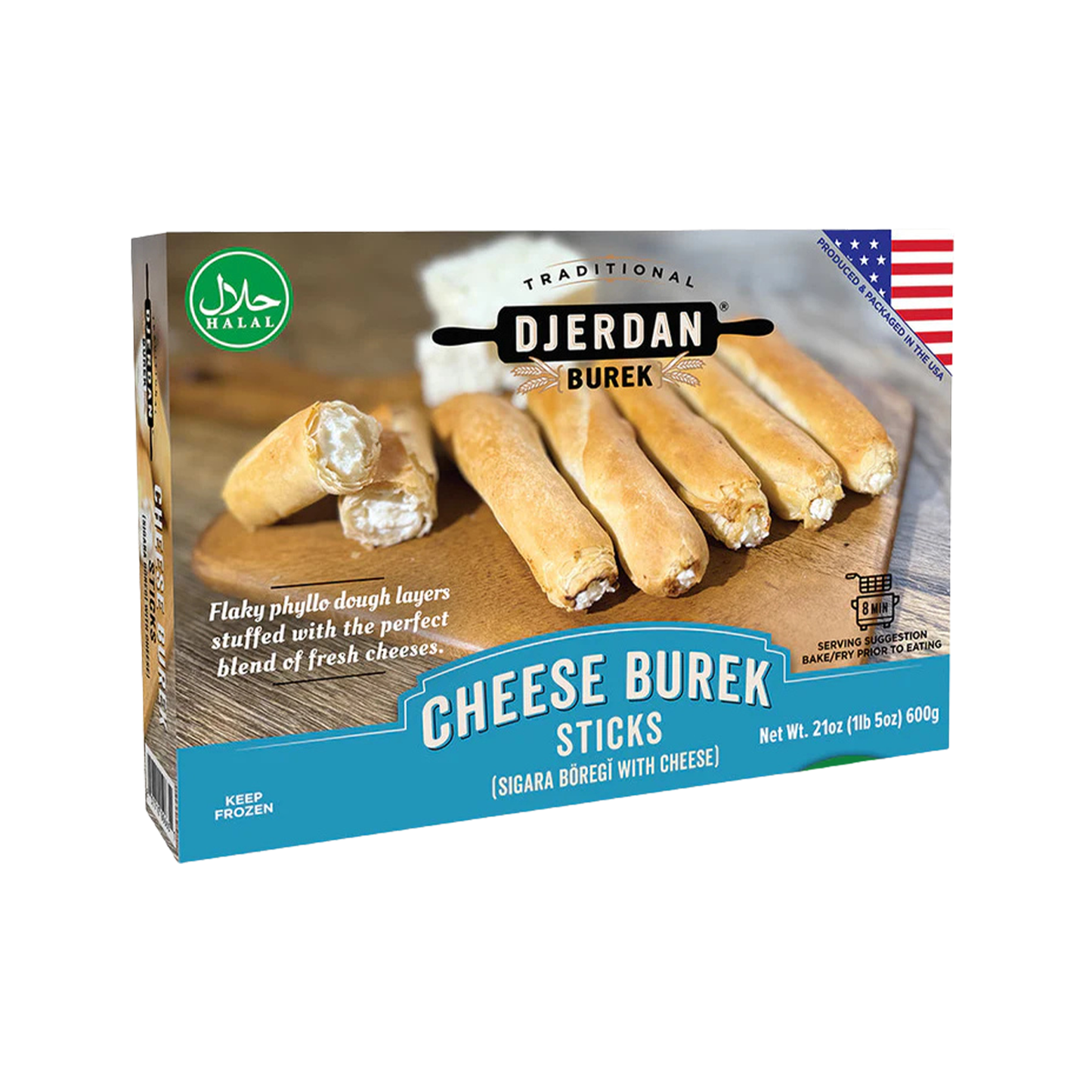 Djerdan Cheese Stick Pastries 600 gr