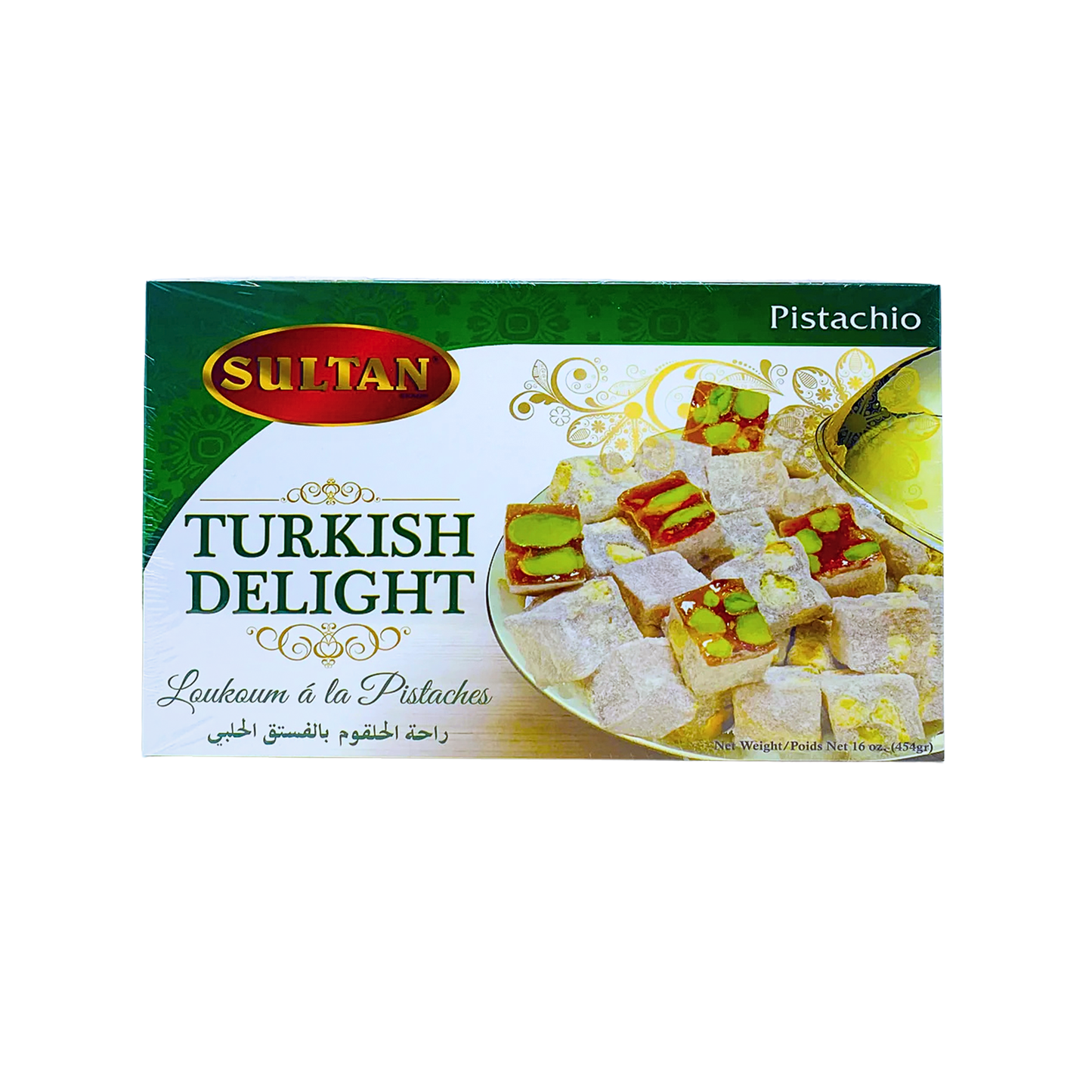 A Tatlici Sultan Turkish Delight w Pistachio 200 gr