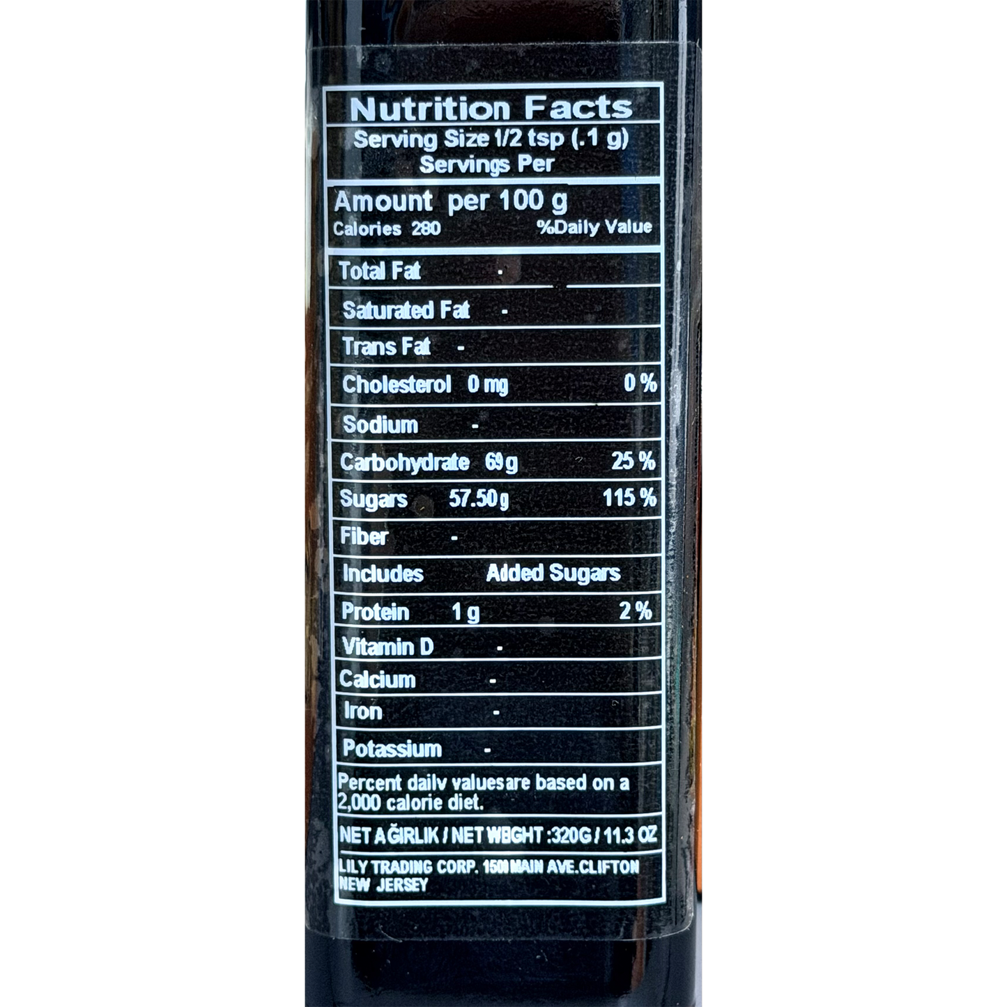 Bagdat %100 Pomegranate Sour 320gr