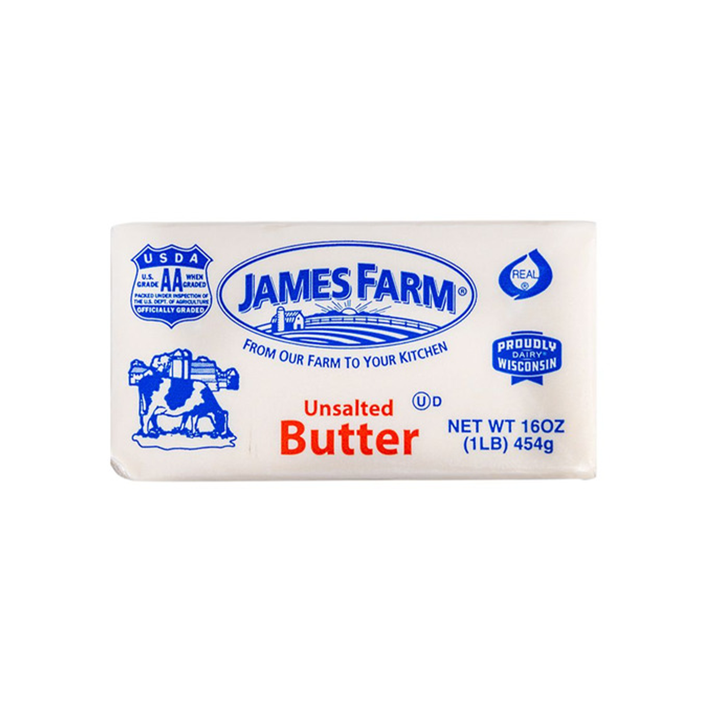 James Farm Unsalted Butter 1 Lb