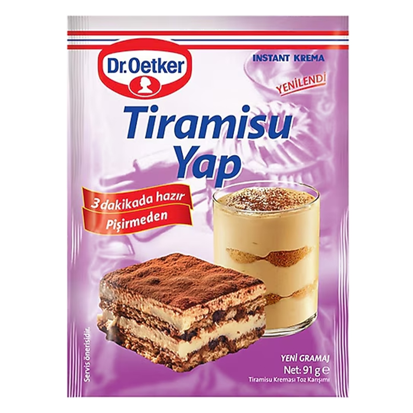 Dr. Oetker Tiramisu 91 gr