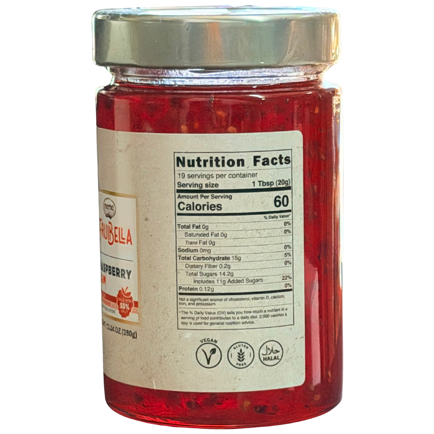 Nema Fruibella Raspberry Jam 380 gr