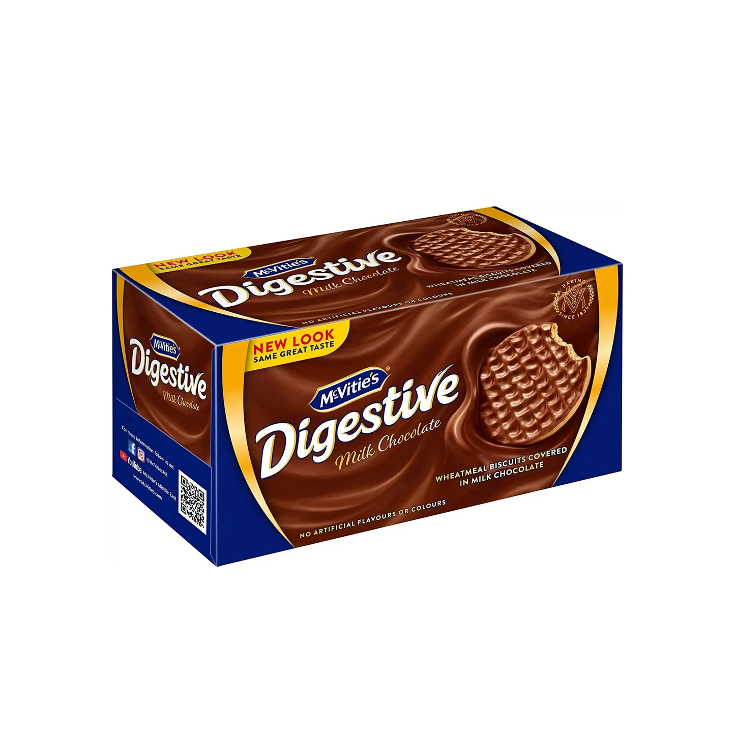 McVities Digestives Milk Chocolate Wheat Biscuits 200 g