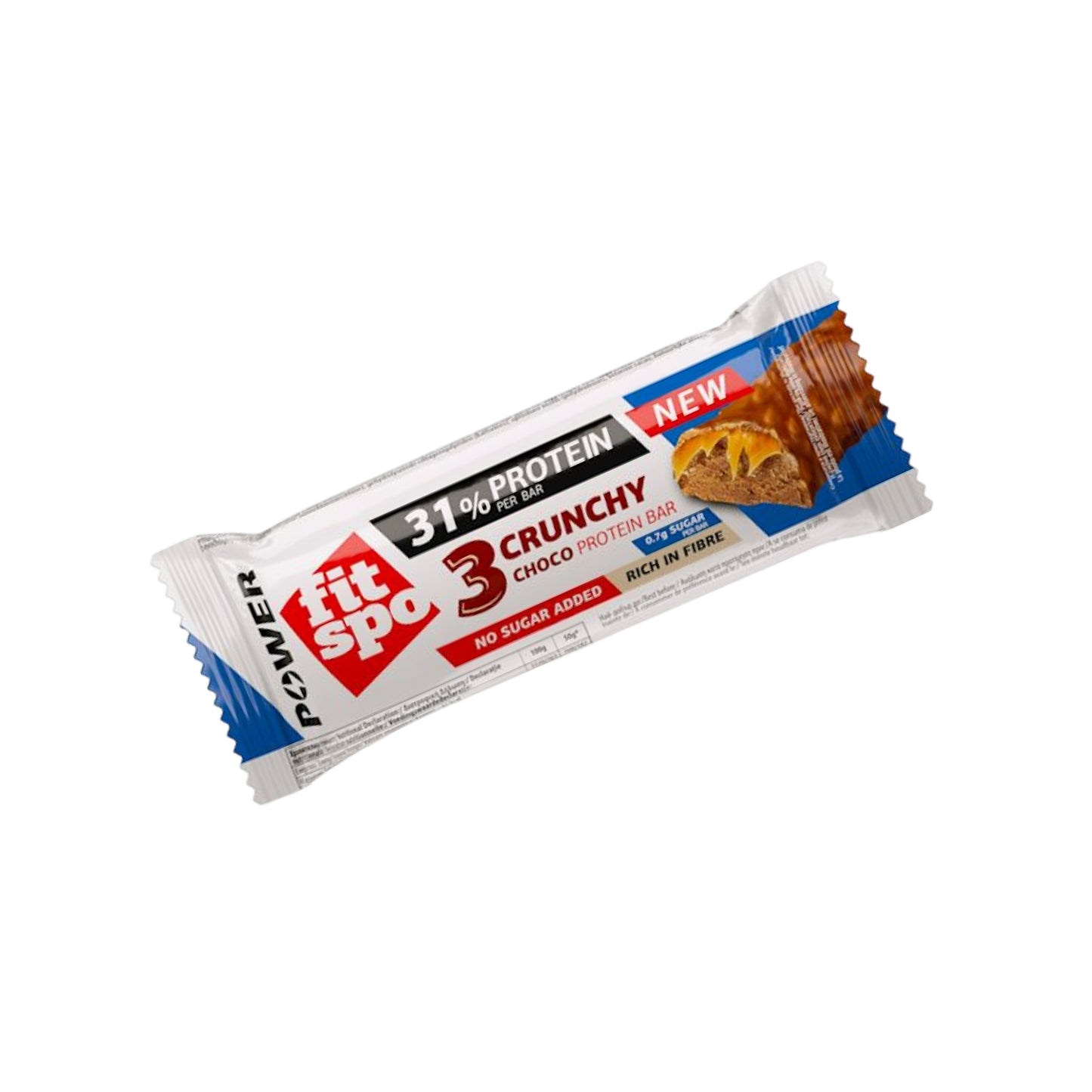 FitSpo Protein Bar 31% Crunchy No sugar 50 gr
