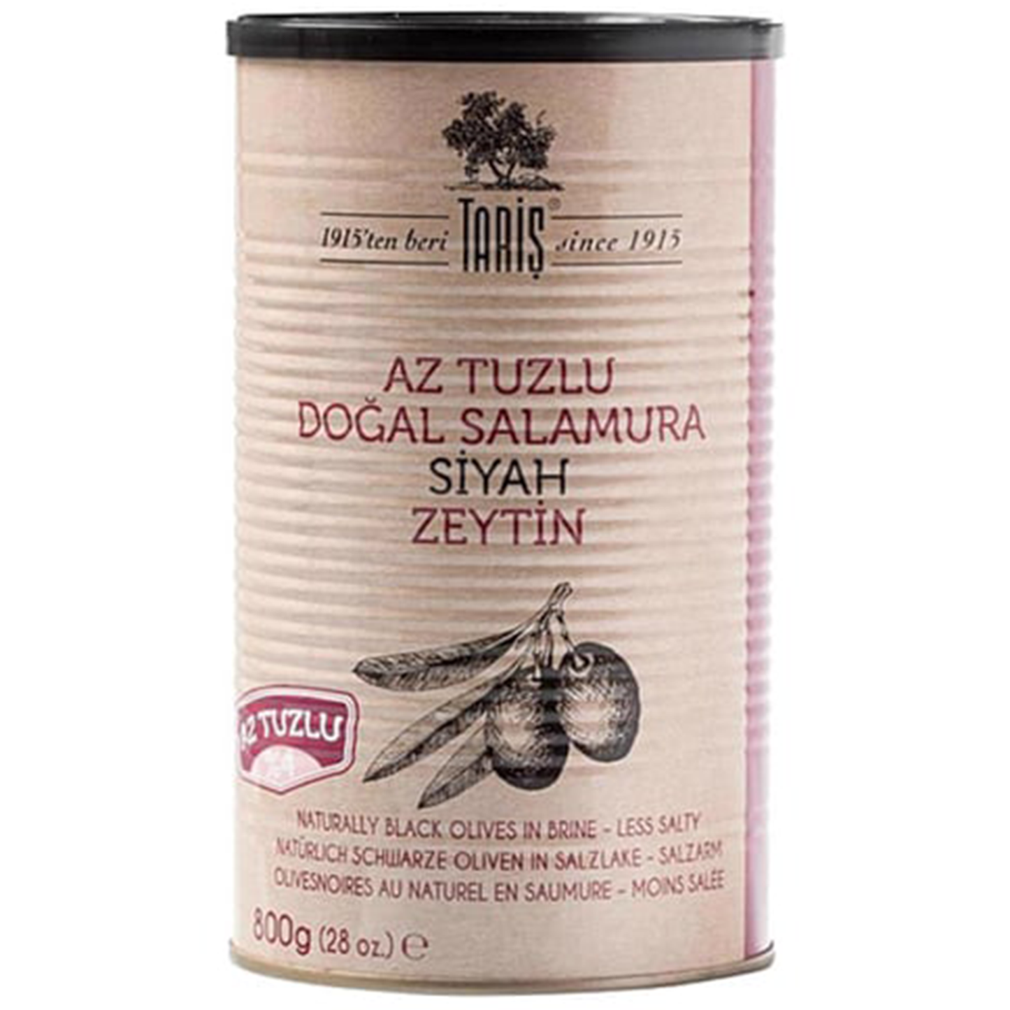 Taris Black Olive Gemlik 260-320 800 gr