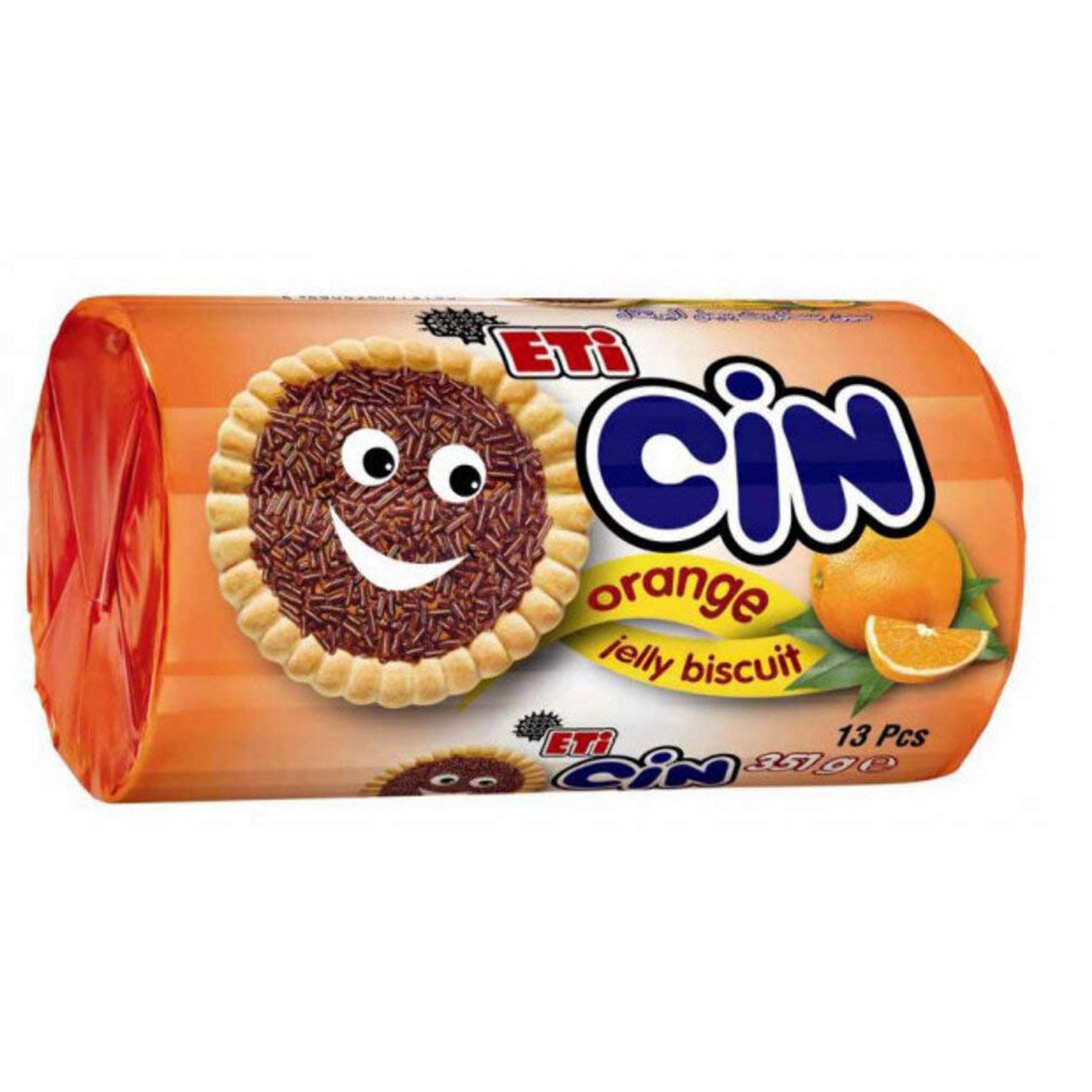 Eti Cin Cookies Orange 11.4 Oz (325 Gr)