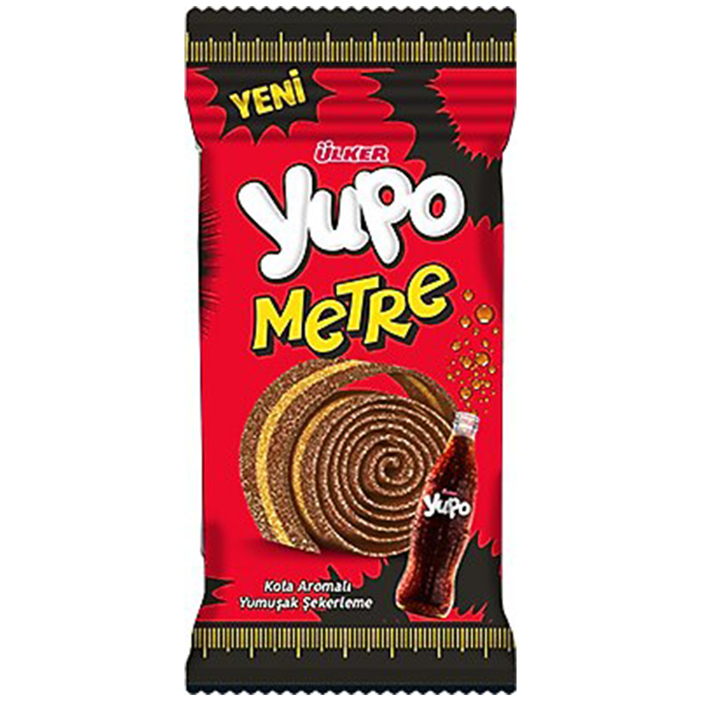 Ulker Yupo Jelly Meter Cola Soft Candy 50 g