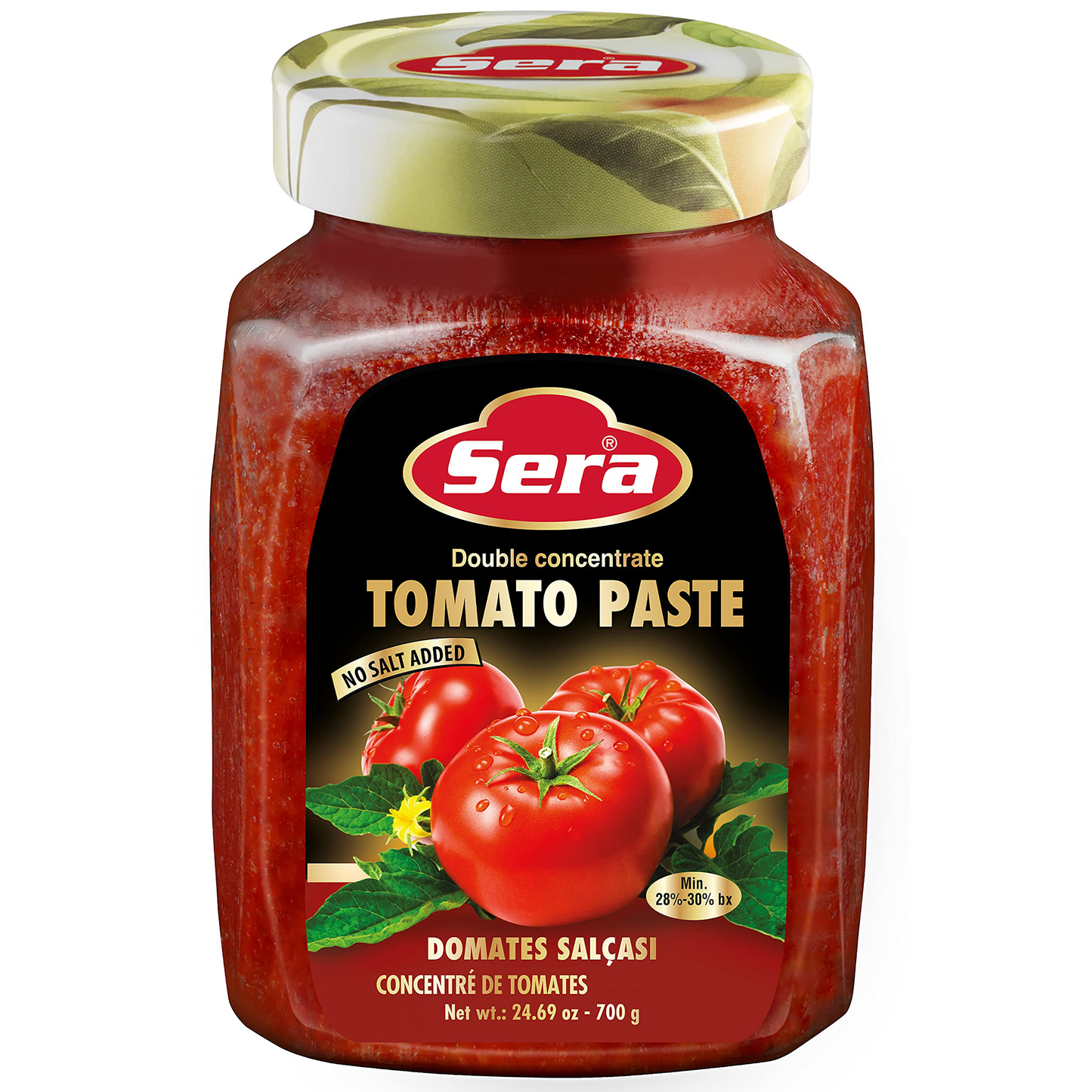 Sera Tomato Paste 24.69 Oz (700 Gr)