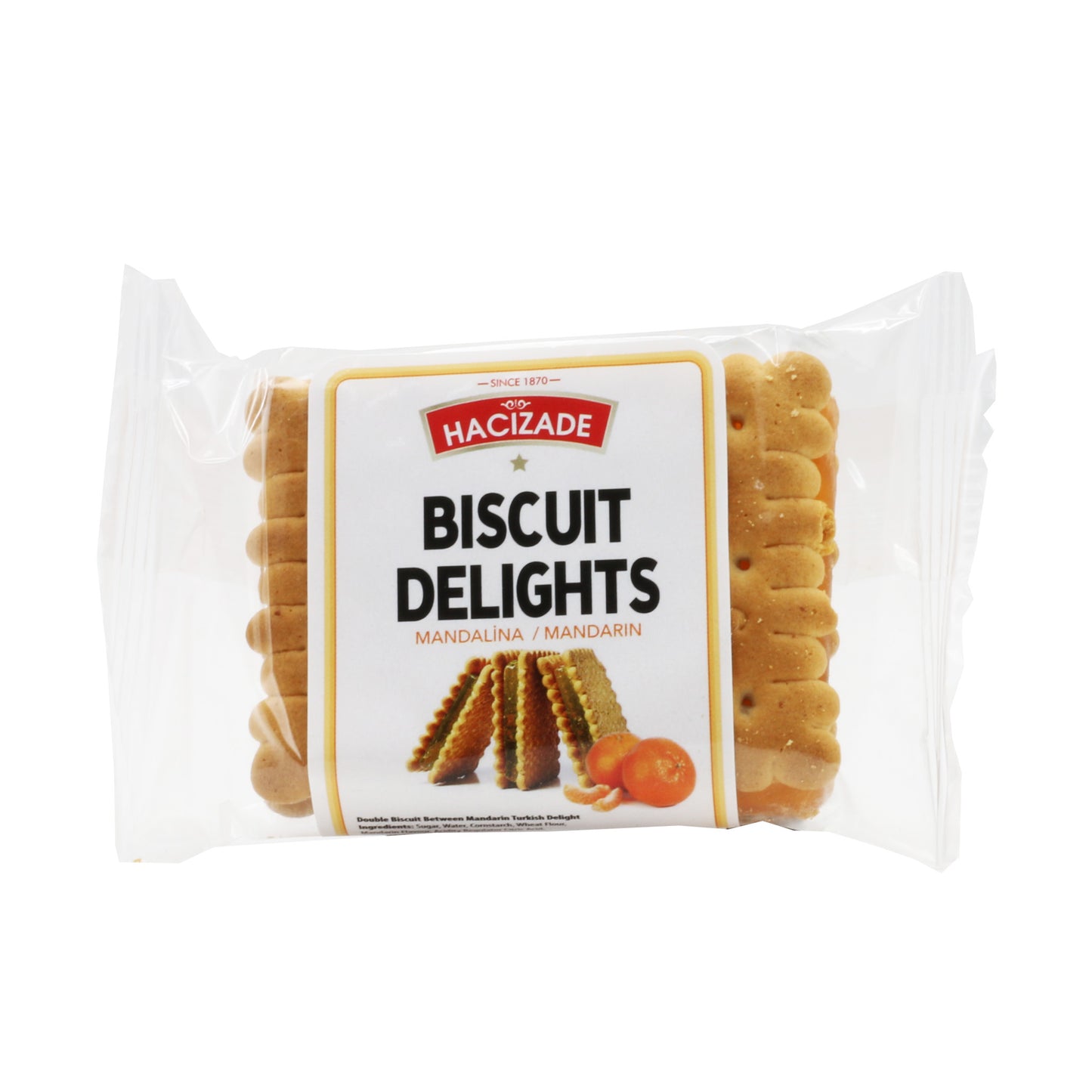 Hacizade Biscuit Delight Mandarin 50 Gr