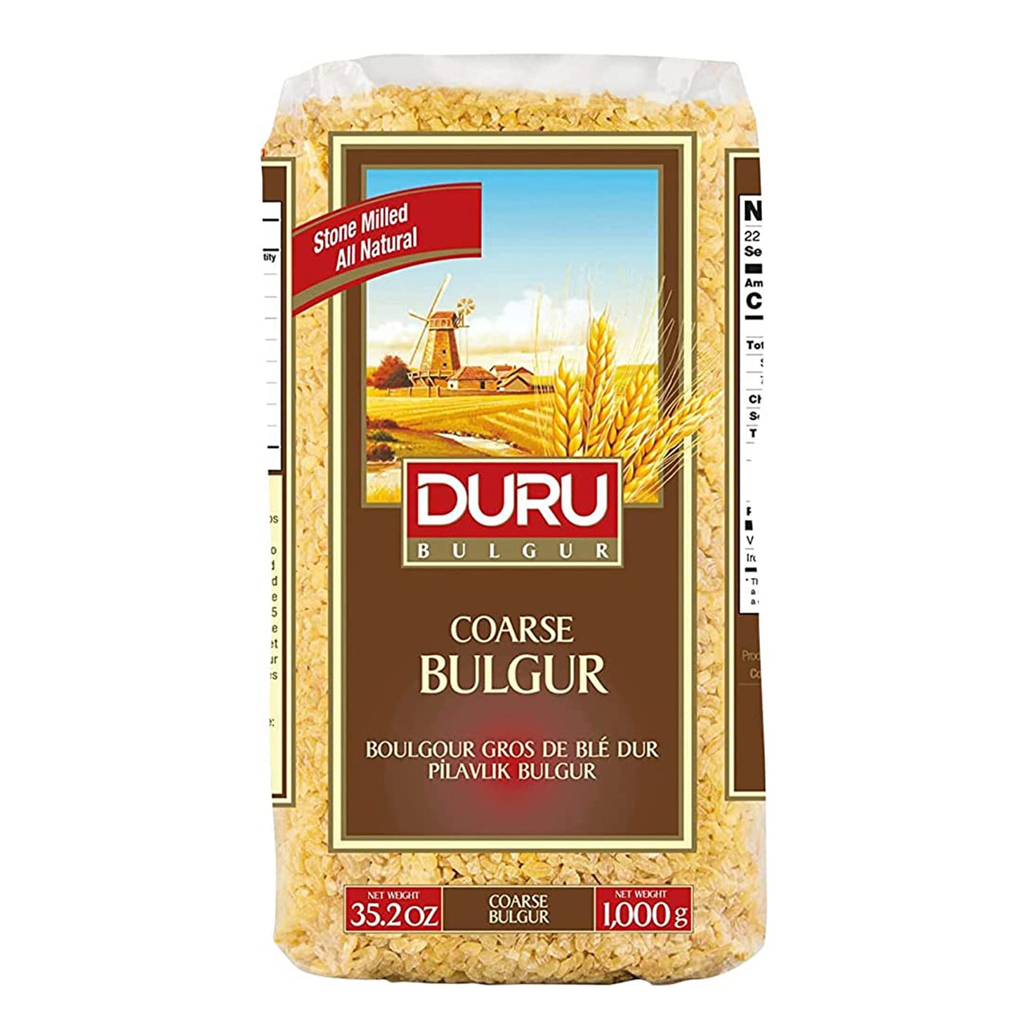 Duru Coarse Bulgur 2.20 Lb (1000 Gr)