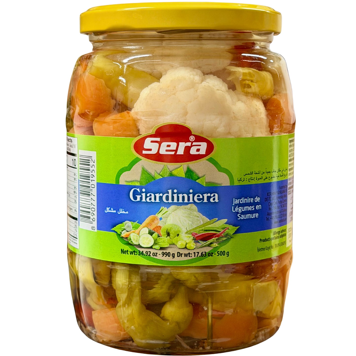 Sera Giardiniera 990 gr