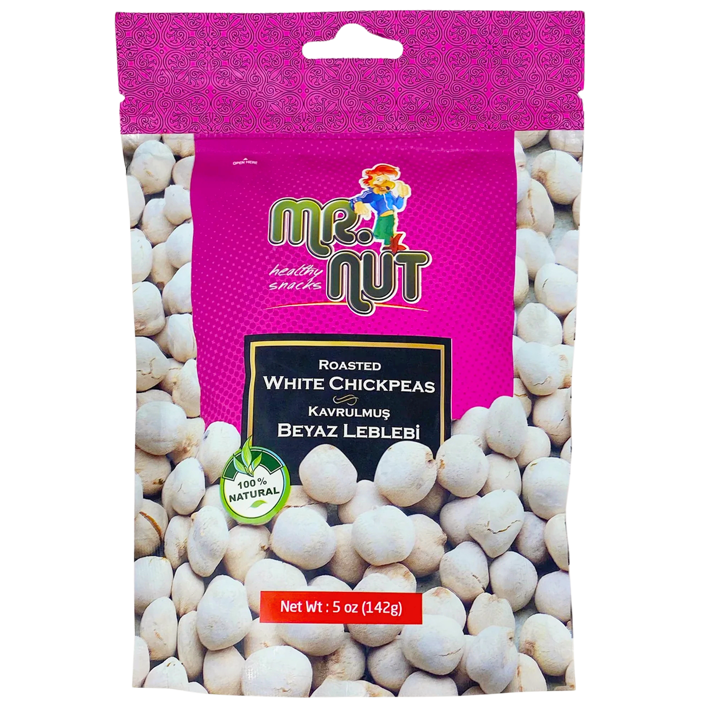 Mr Nut White Chickpeas 5 oz (142 gr)