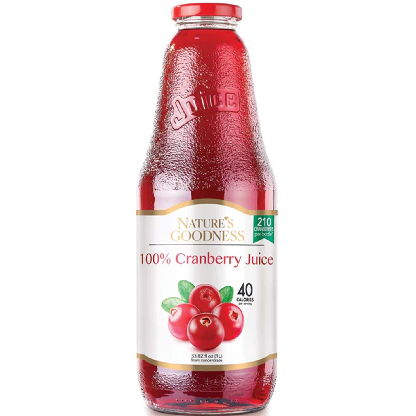 Nature's Goodness Cranberry Juice33.82 oz (1 Lt )