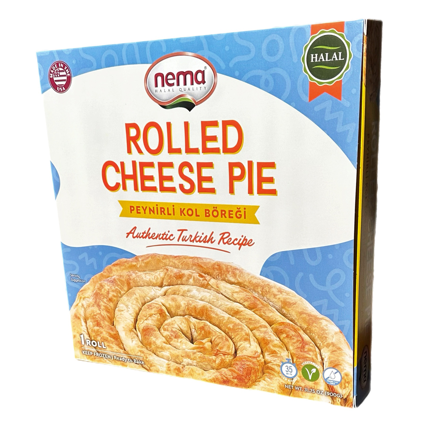 Nema Rolled Cheese Pie 900g