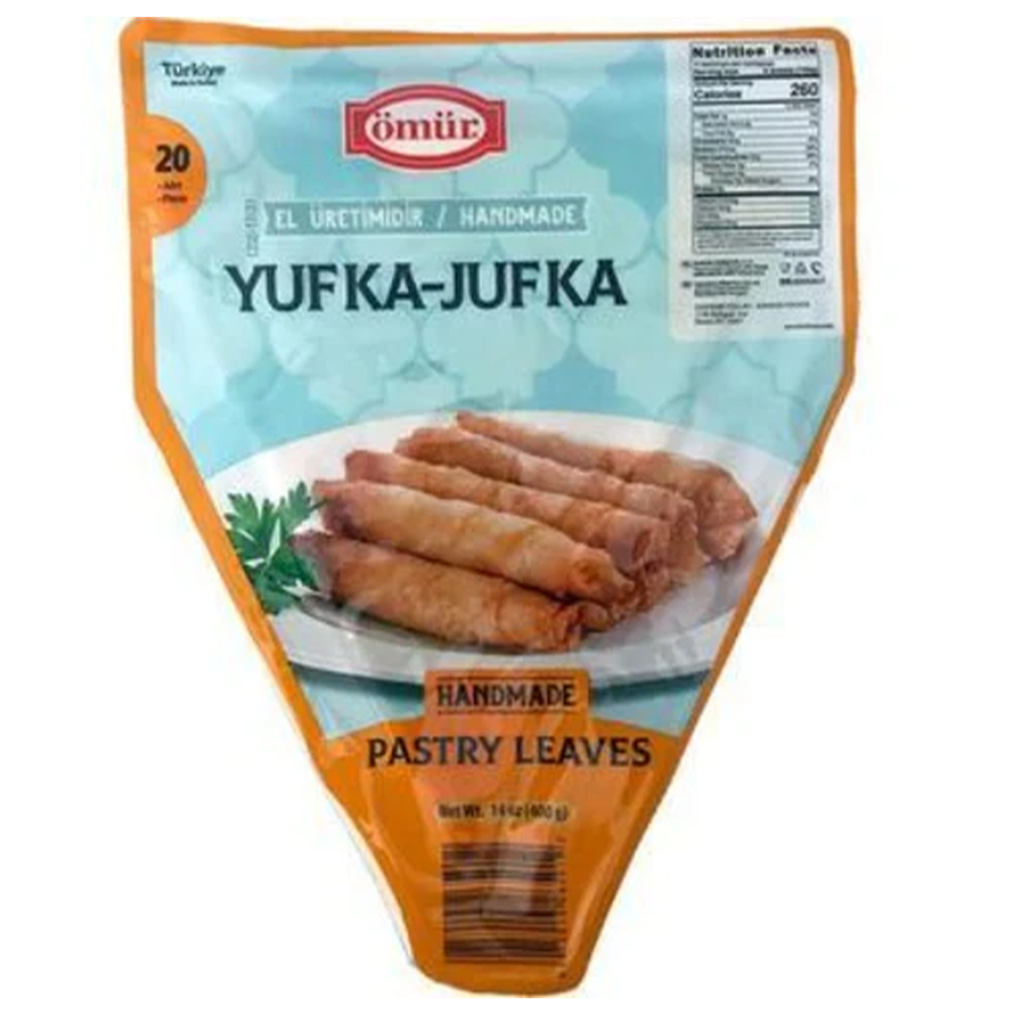 Omur Triangle Leaves(yufka) 400 gr