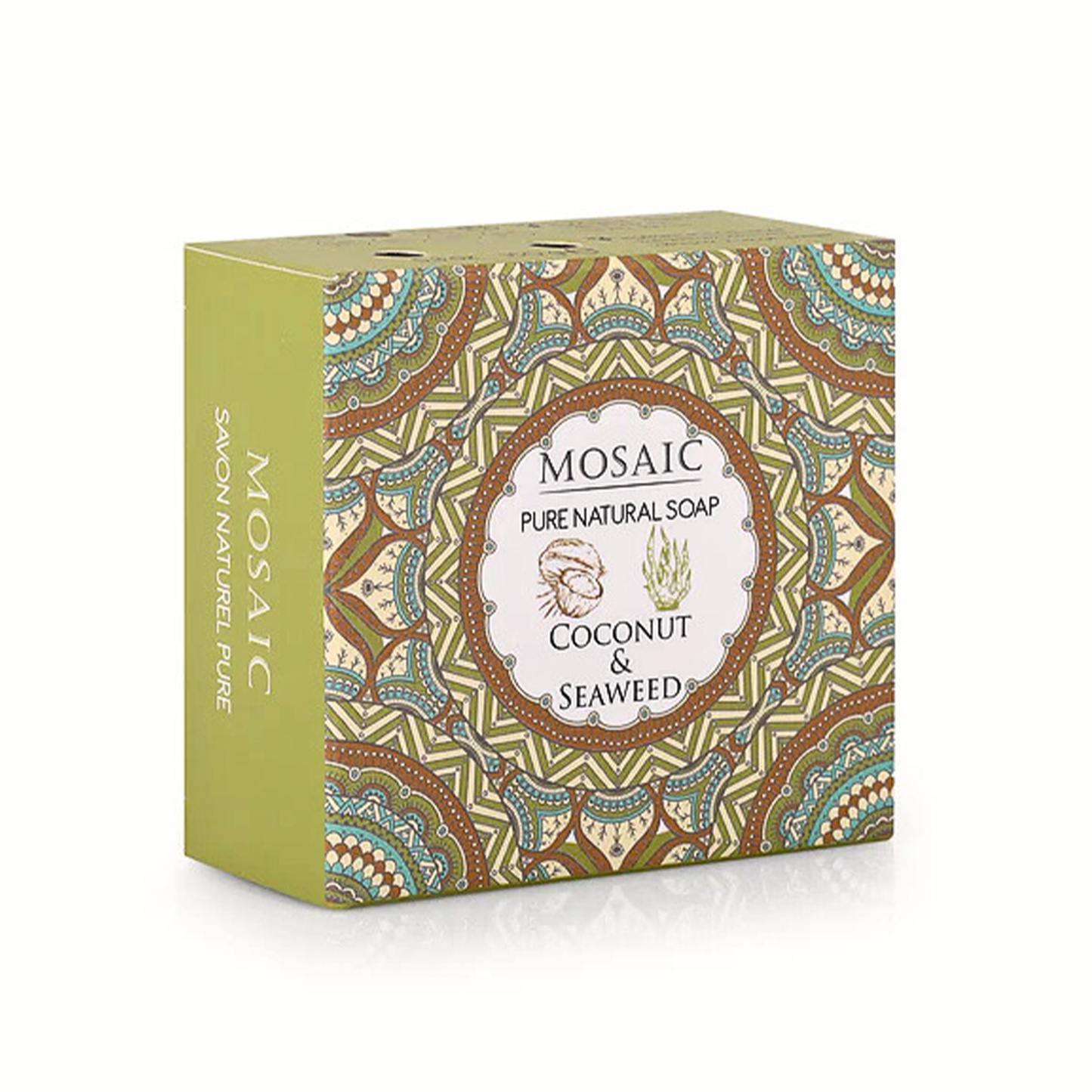 Mosaic Coconut & Seaweed Soap 5.3 Oz (150 Gr)