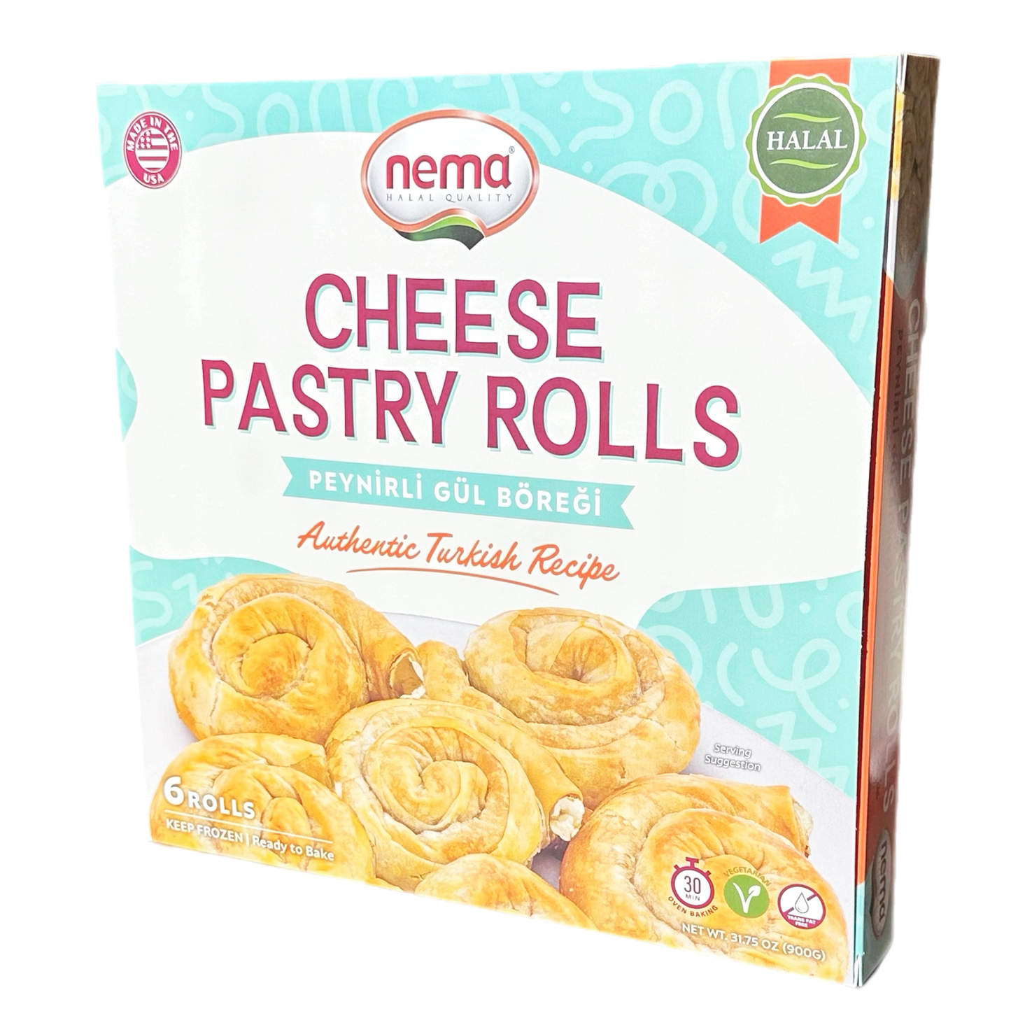 Nema Cheese Pastry Rolls 900 gr