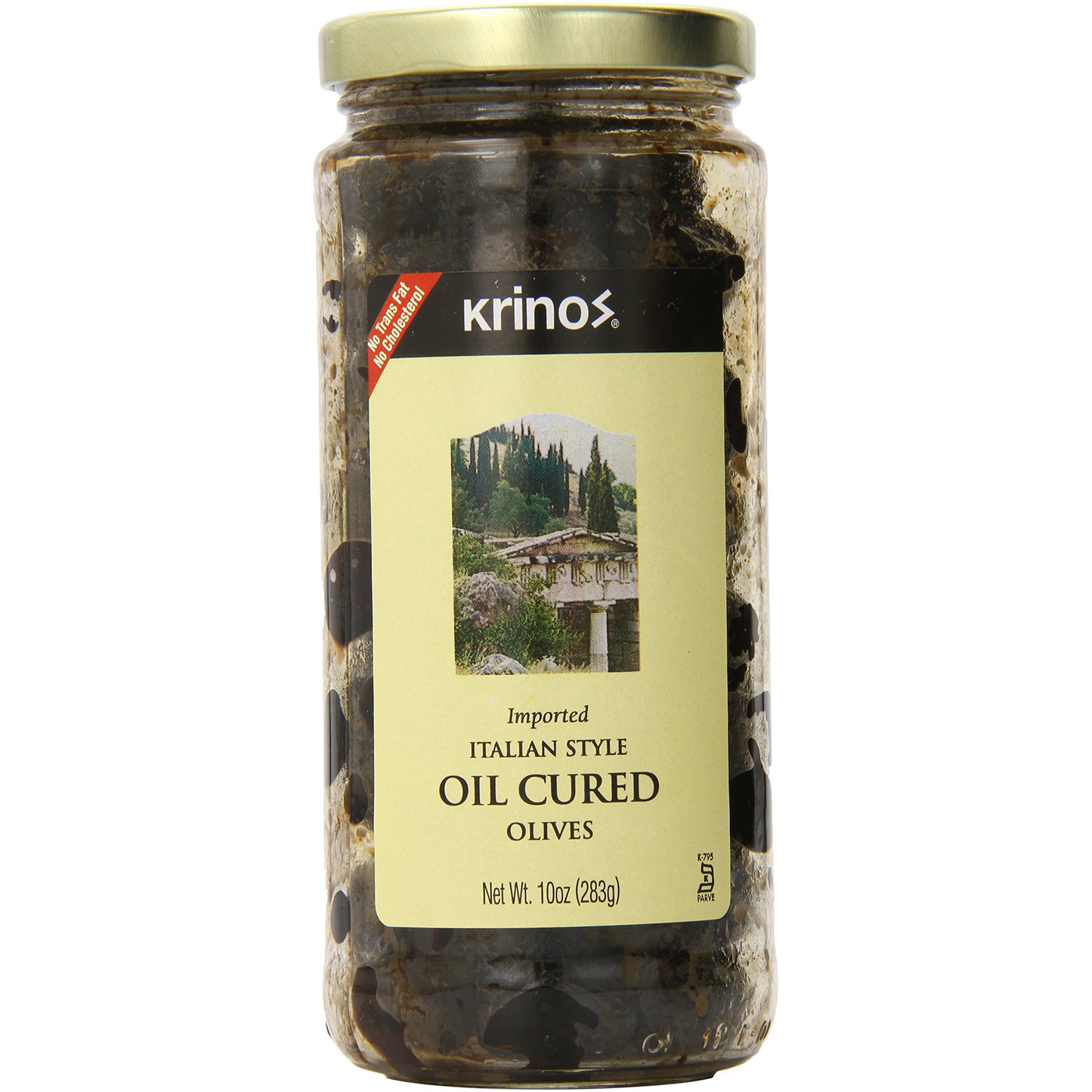 Krinos Oil Cured Olives 10 oz