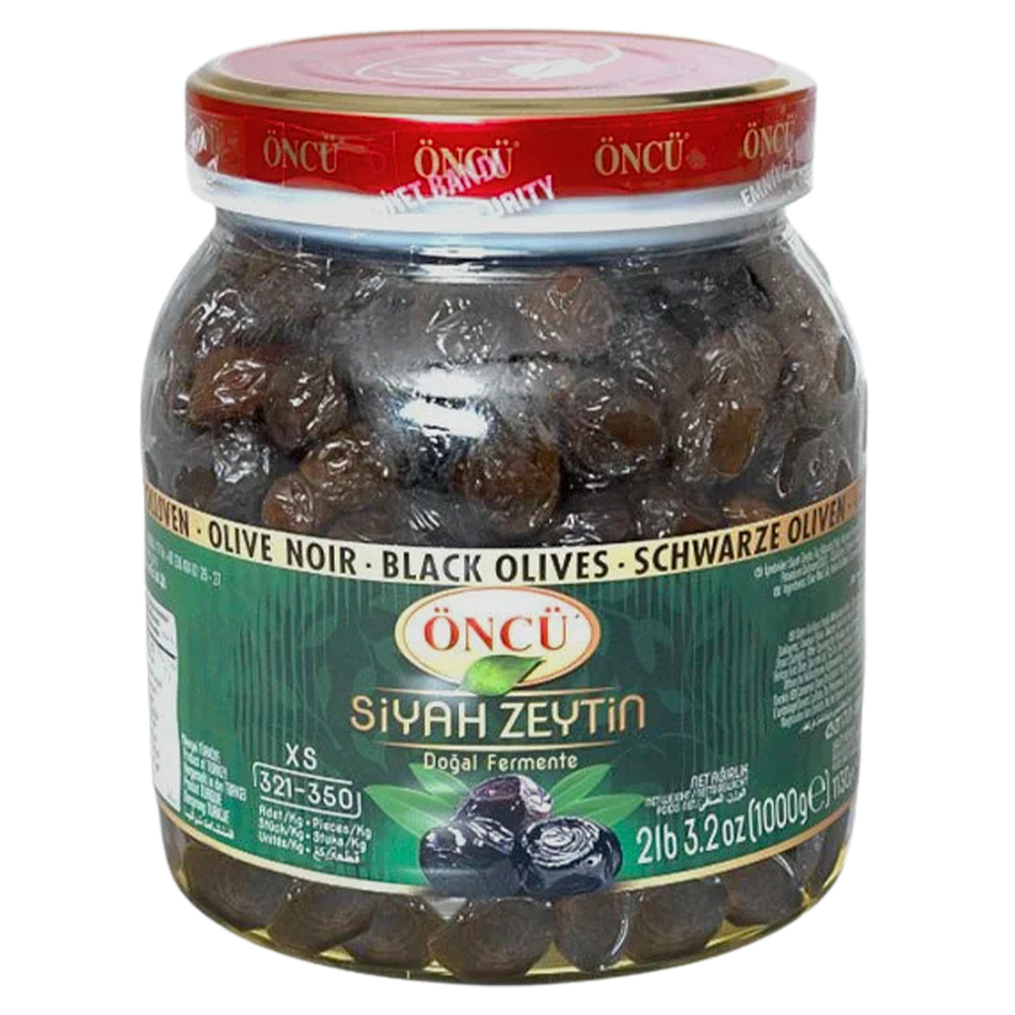 Oncu Black Olives XS 1000 Gr