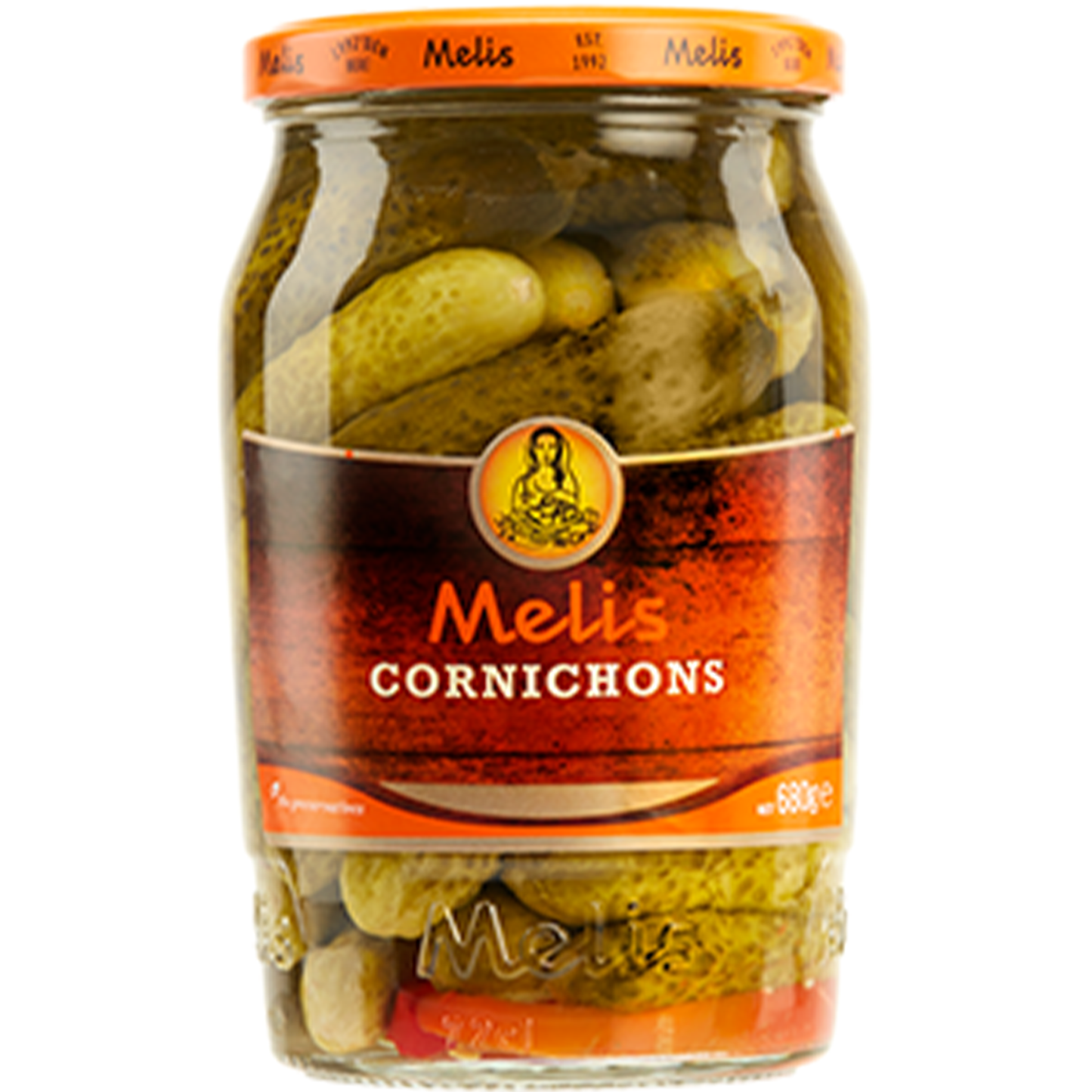 Melis Pickled Gherkins 720 ml