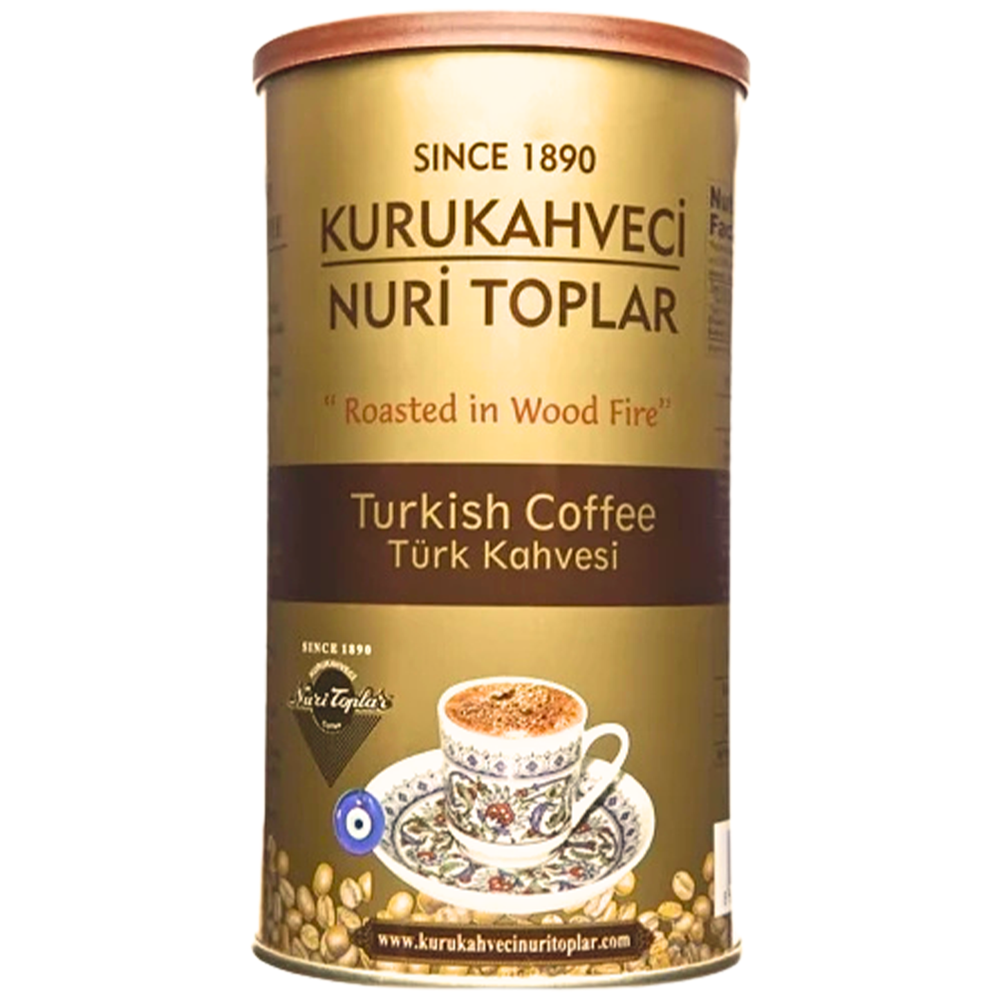 Kurukahveci Nuri Toplar Turkish Coffee Tin 250 gr