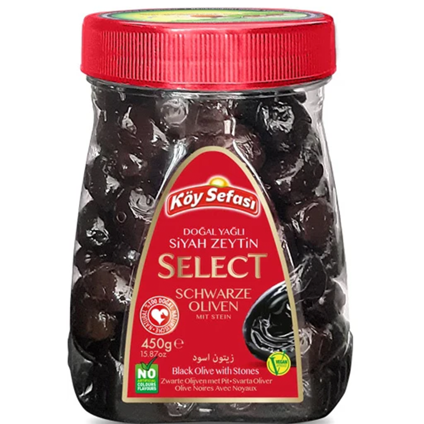 Koy Sefasi Black Olive w Stones 450 Gr