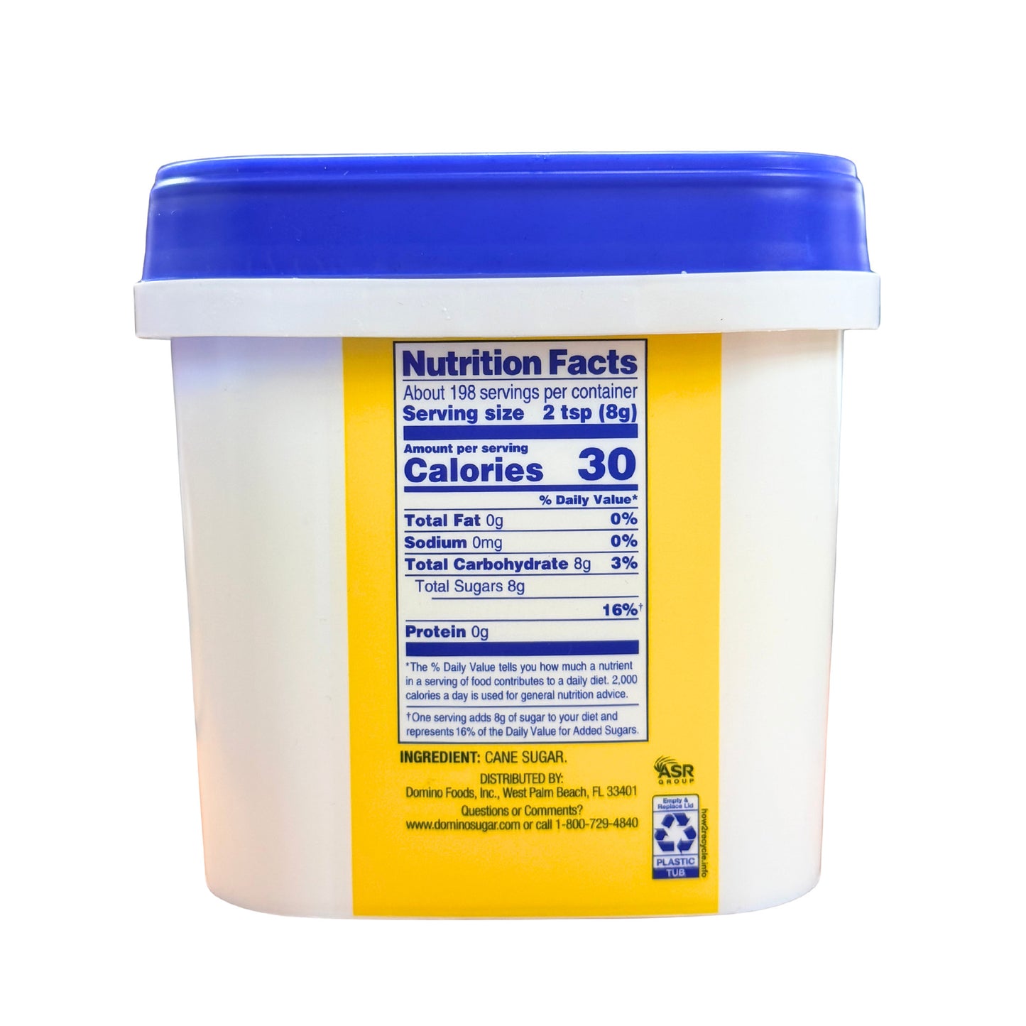 Domino Premium Pure Cane Granulated Sugar 3.5 Lb (1.59 kg)