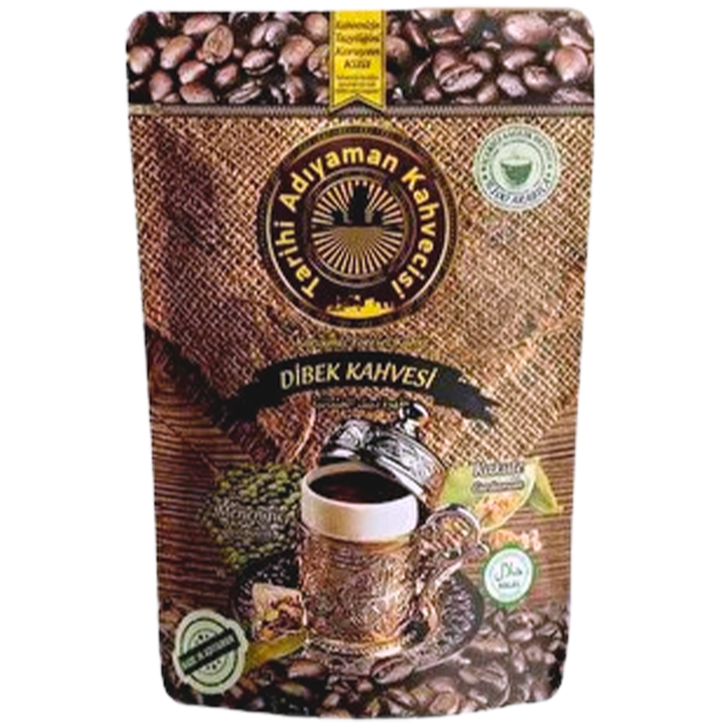 Adiyaman Kahvecisi Dibek Coffee w Mastik Gum 200 gr