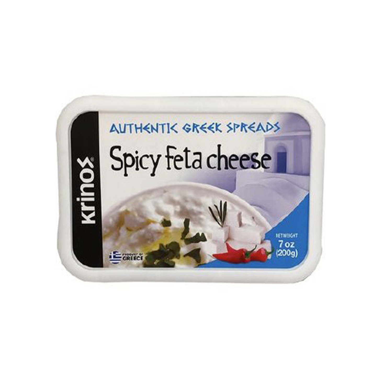 Krinos Spicy Feta Cheese Spread 7 oz(200 gr)