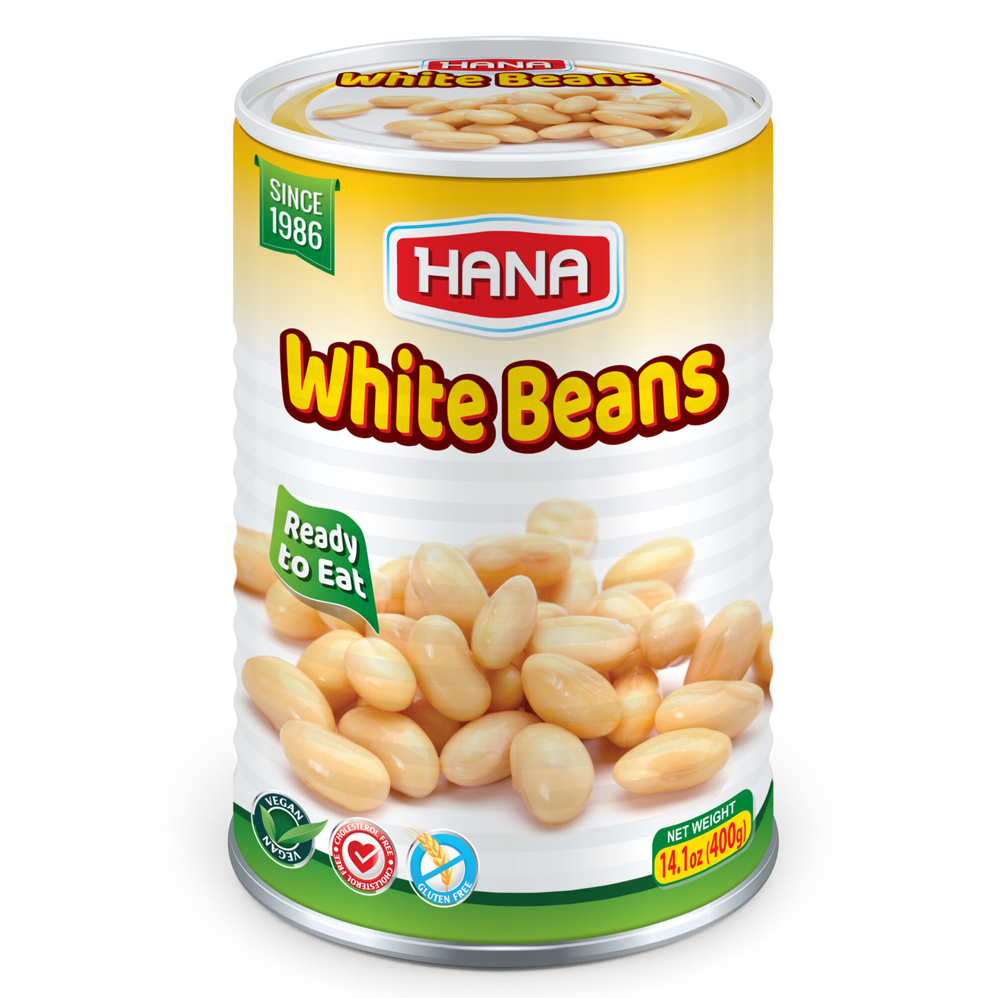 Hana White Beans 14.1 oz(400 gr)