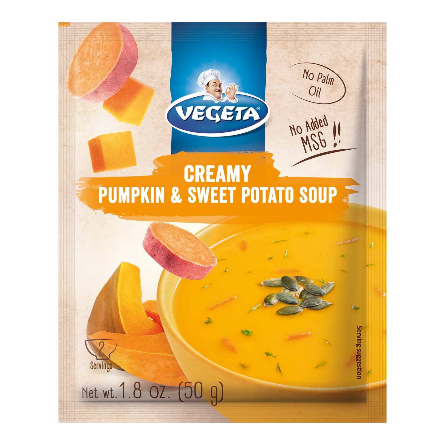 Vegeta Creamy Pumpkin&Sweet Potato soup 50 gr