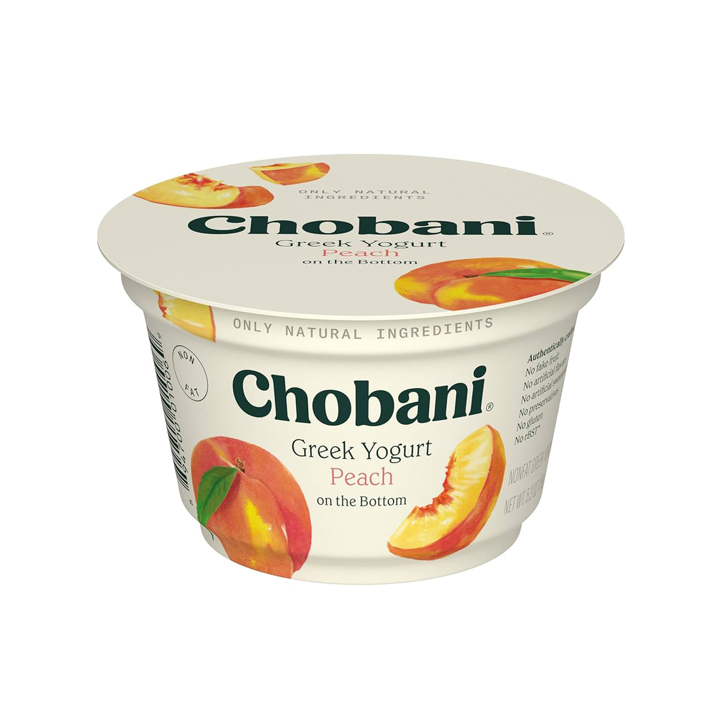 Chobani Greek Yogurt Peach 5.3 oz(150 gr)