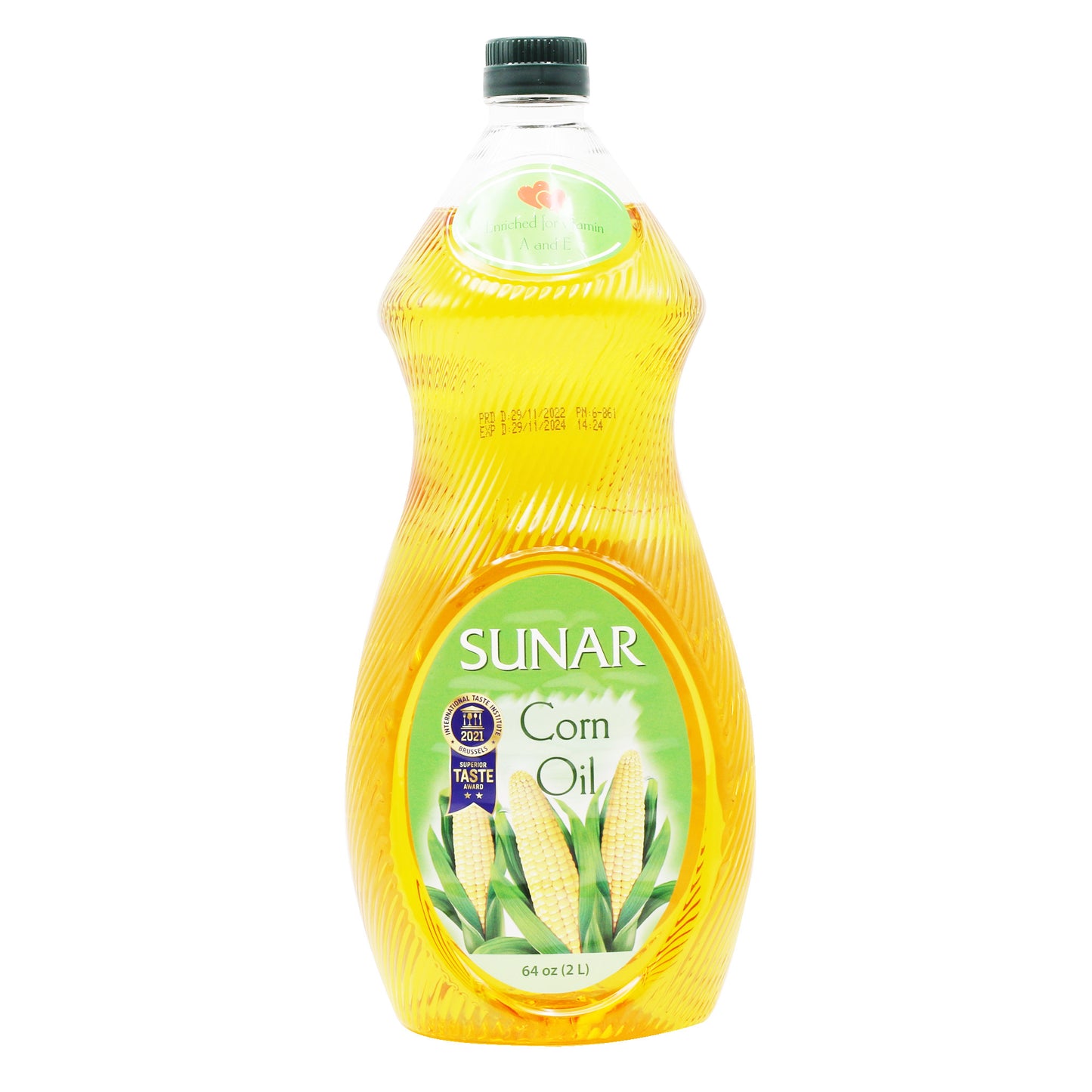 Sunar Corn Oil 64 Oz (2 L)
