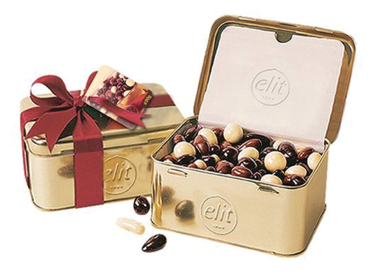Elit Dragee Mix Gold Tin 250 Gr