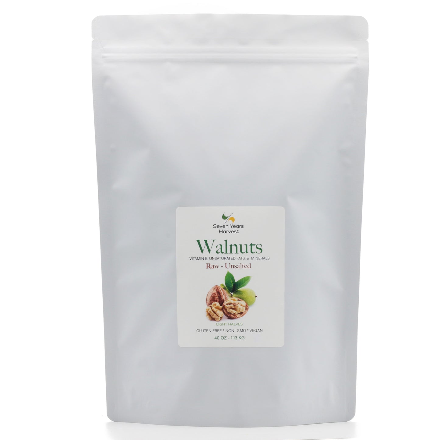 Seven Years Harvest Raw Walnuts 20 Oz (566 Gr)