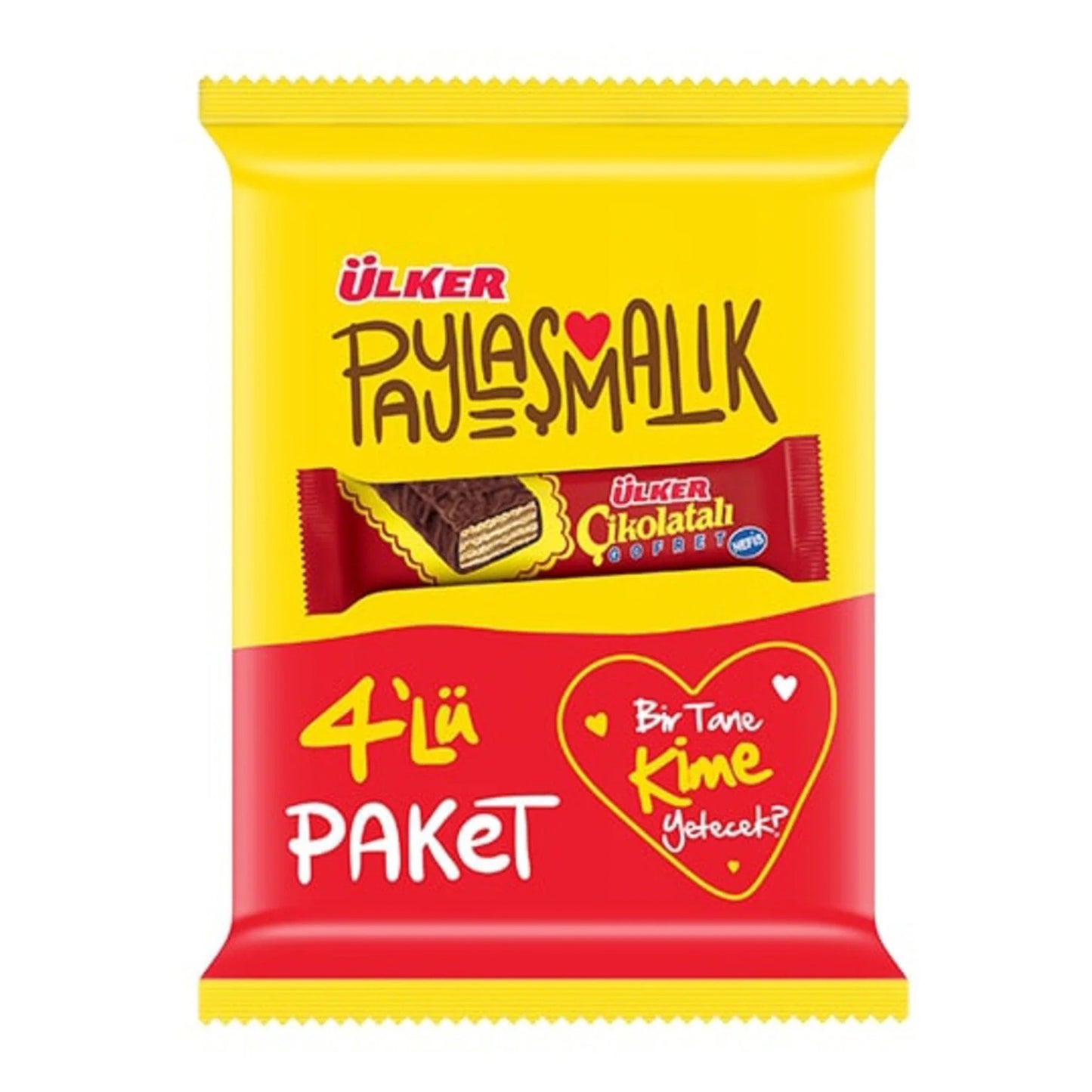 Ulker Chocolate Wafers 5.1oz (144g)4 pk