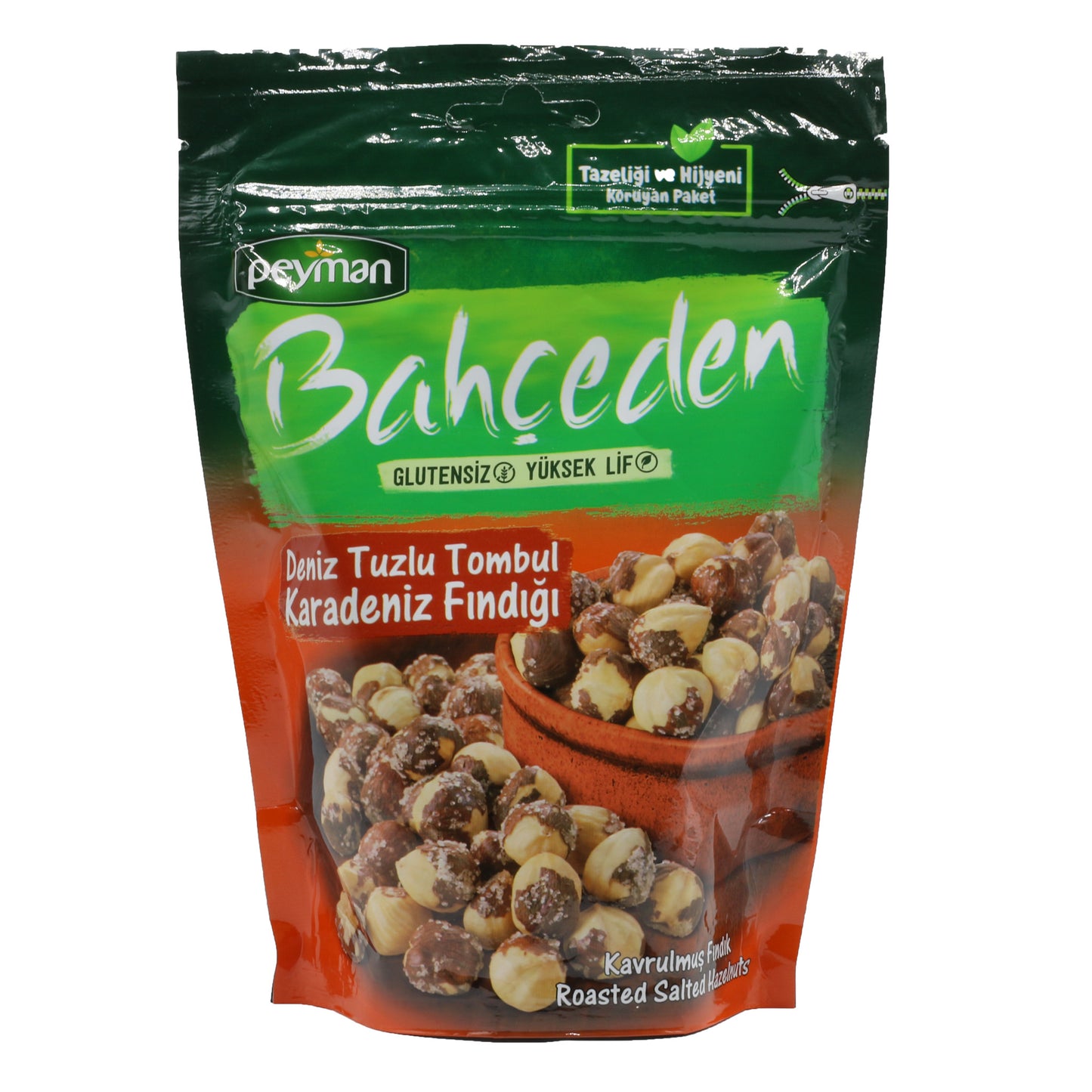 Peyman Bahceden Roasted & Salted Hazelnut 130 Gr
