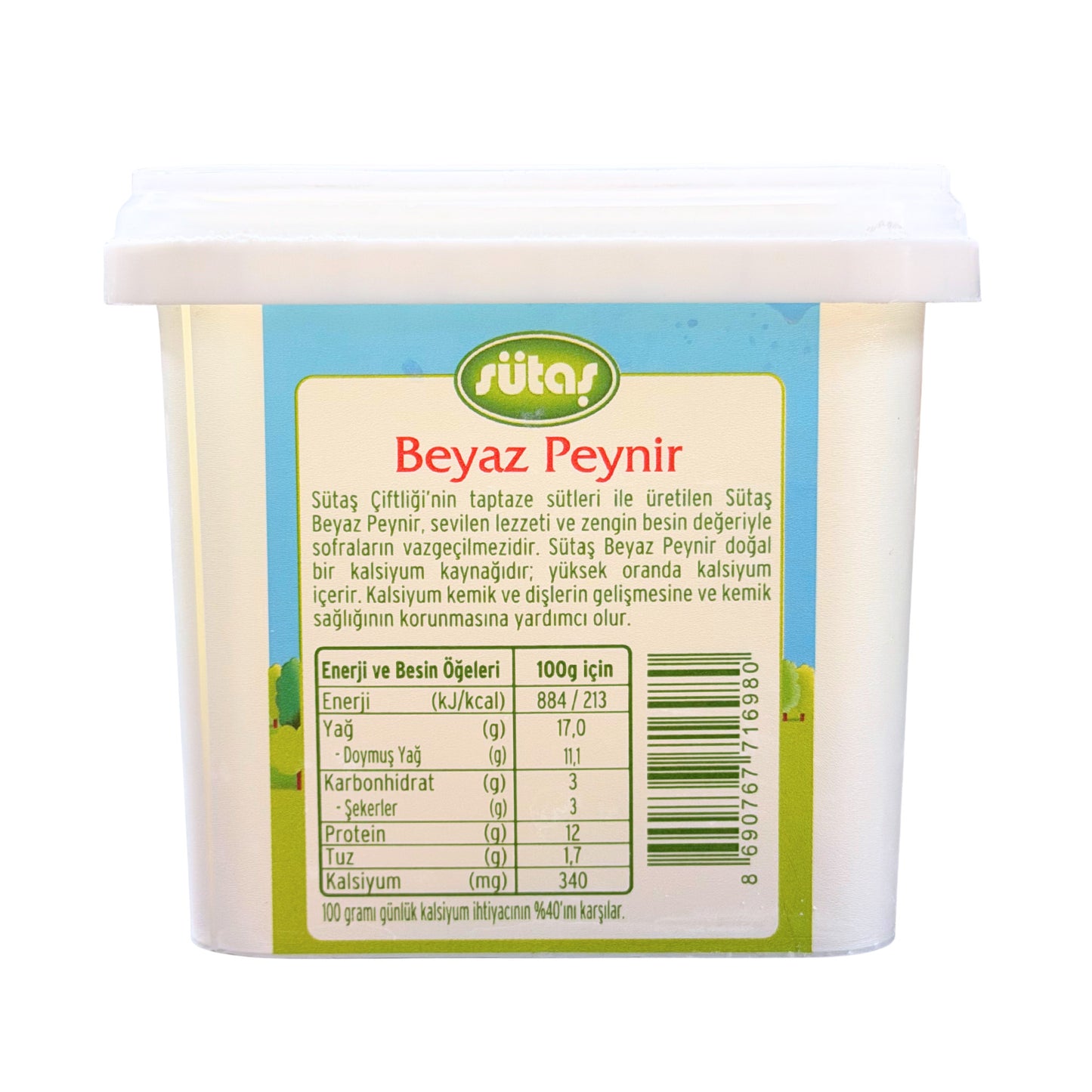 Sutas White Cheese 900 gr
