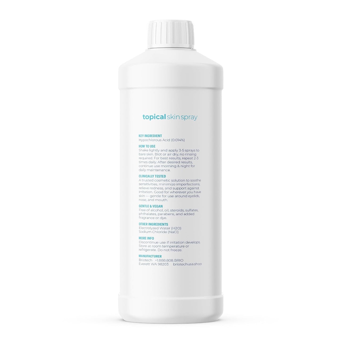 Briotech Topical Skin Spray 33.8 Fl Oz 1 LT